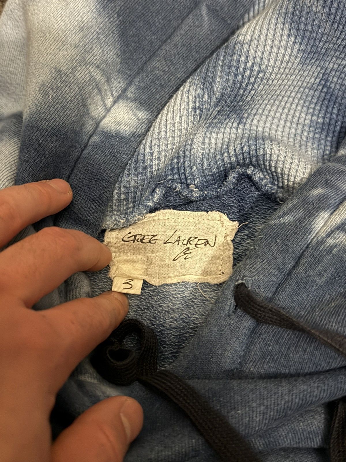 Greg Lauren Sz3 Tie Dye Starburst Fragment Hoodie Size US L / EU 52-54 / 3 - 5 Thumbnail