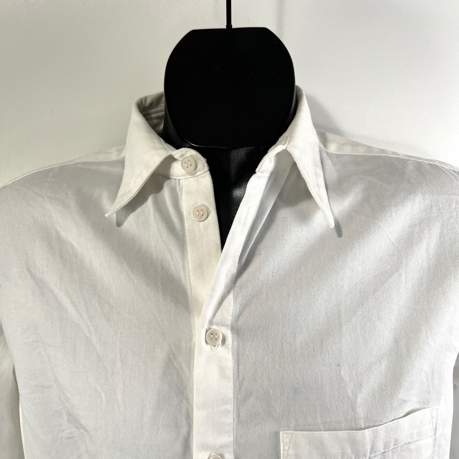 Rochambeau Rochambeau x Aaron Curry Button Up Shirt White 2018 Runway Size US S / EU 44-46 / 1 - 4 Thumbnail