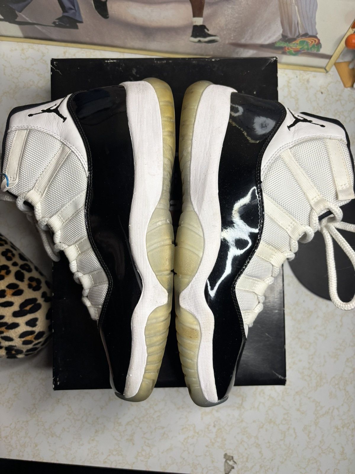 Jordan Brand Air Jordan 11 Retro 2018 Concord 2018 Size US 9 / EU 42 - 4 Thumbnail