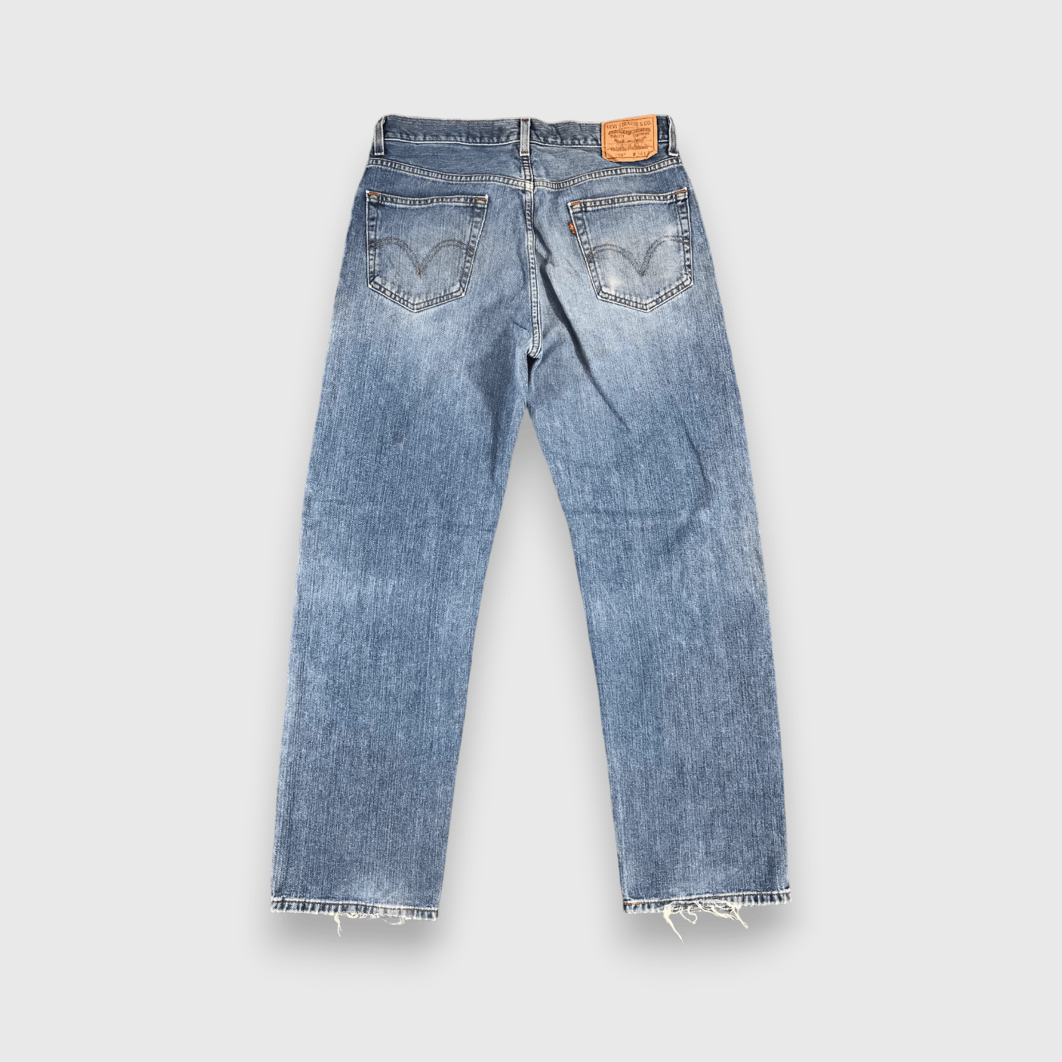 Levi's Vintage Levis Jeans Lot 559 Faded Blue Denim-J1060 Size US 34 / EU 50 - 2 Thumbnail