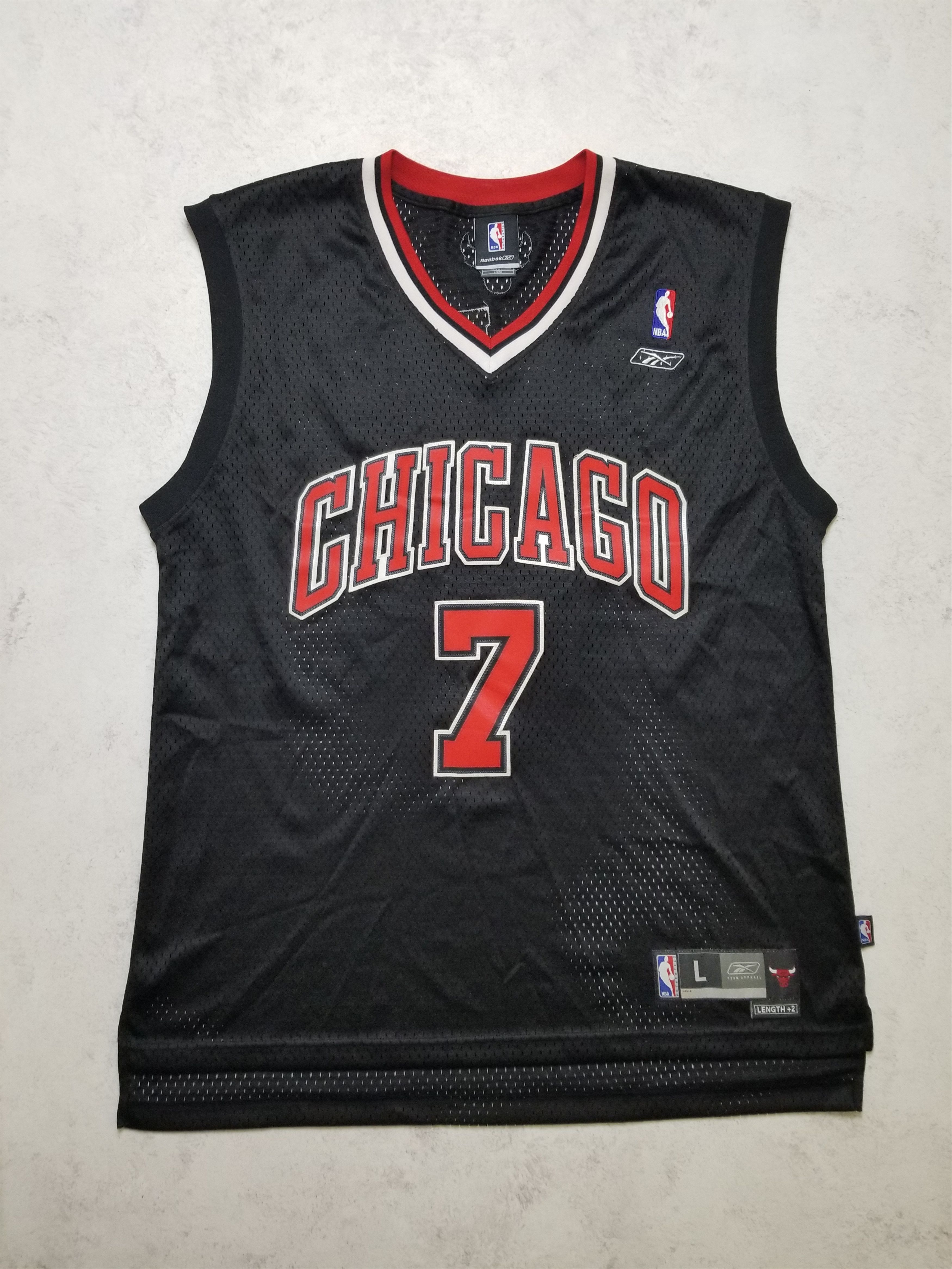 Reebok Reebok Chicago Bulls Ben Gordon #7 NBA Jersey Size US L / EU 52-54 / 3 - 1 Thumbnail