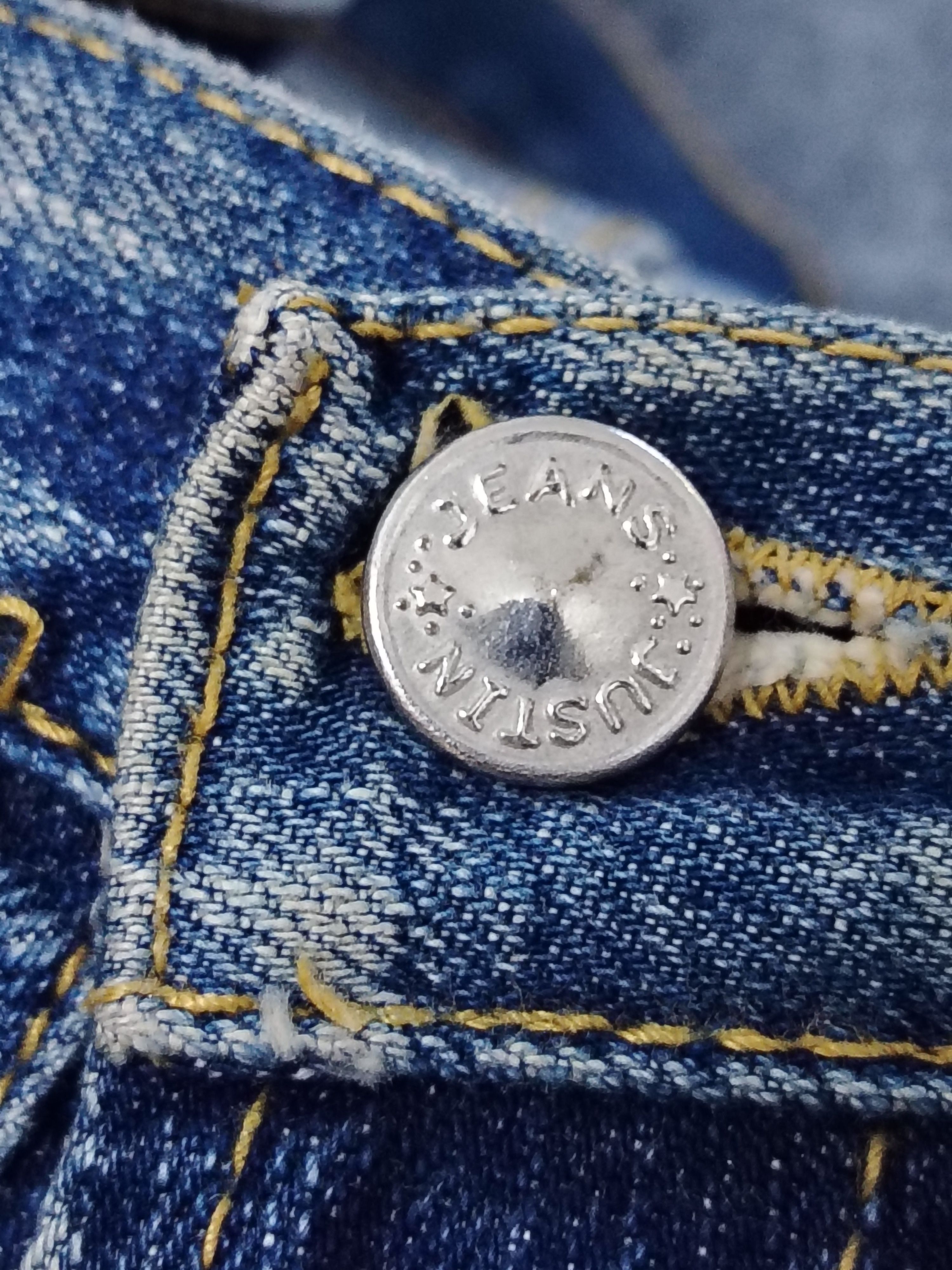 Japanese Brand 💥Best Offer💥Vintage Justin Jeans Distressed Denim Size US 33 - 14 Thumbnail