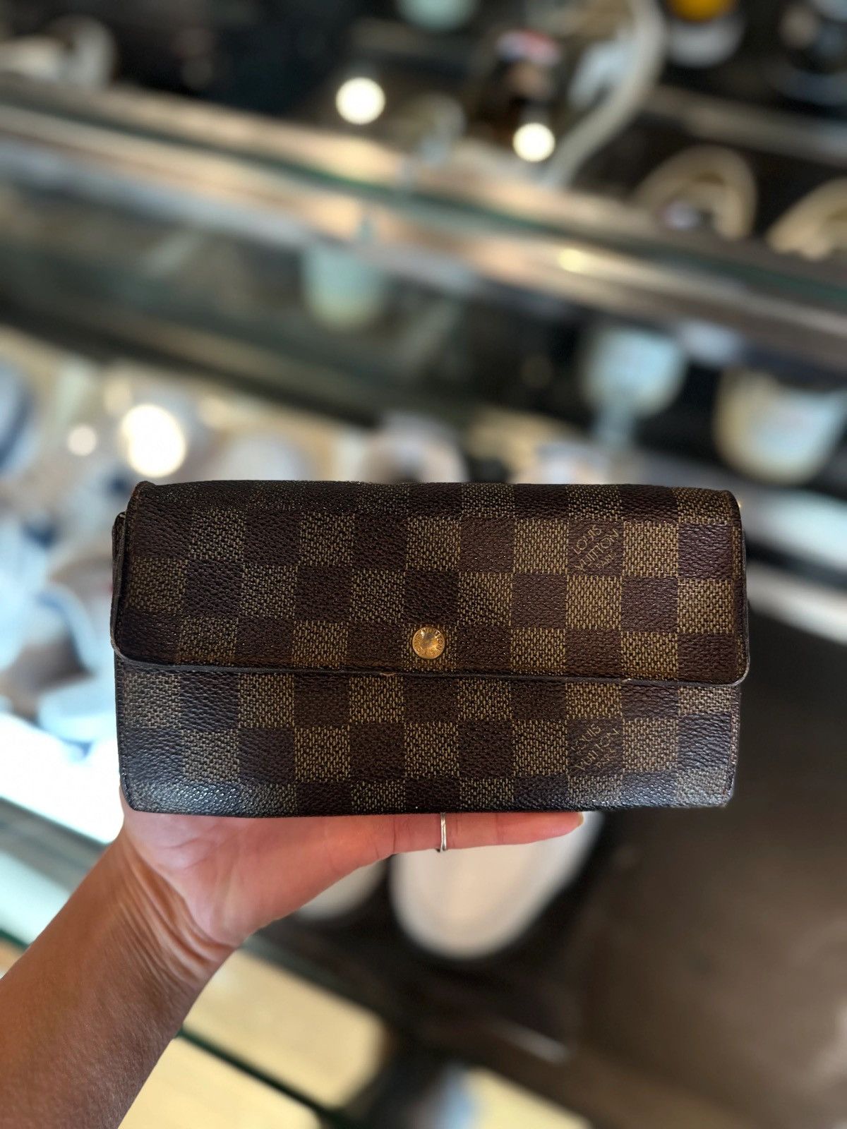 Louis Vuitton Louis Vuitton Brown Damier Accordion Wallet Size ONE SIZE - 1 Thumbnail