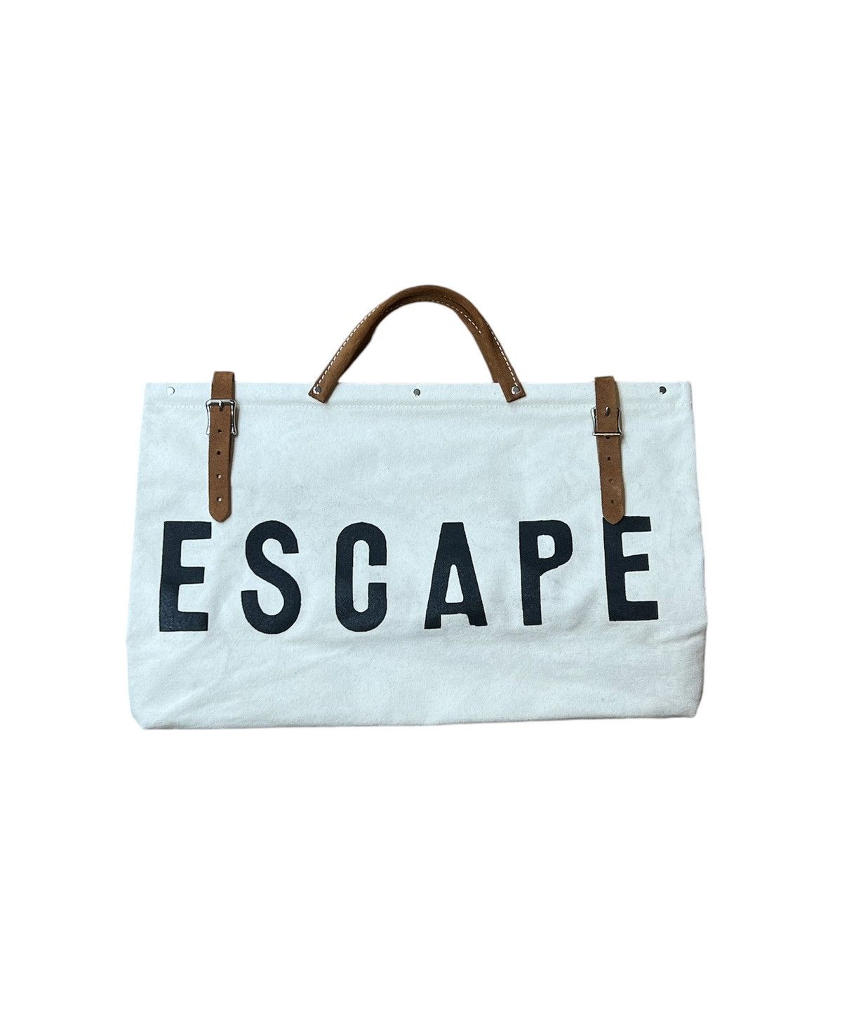 Other Forestbound Escape Natural Canvas Utility Bag Leather Trim Size ONE SIZE - 1 Thumbnail