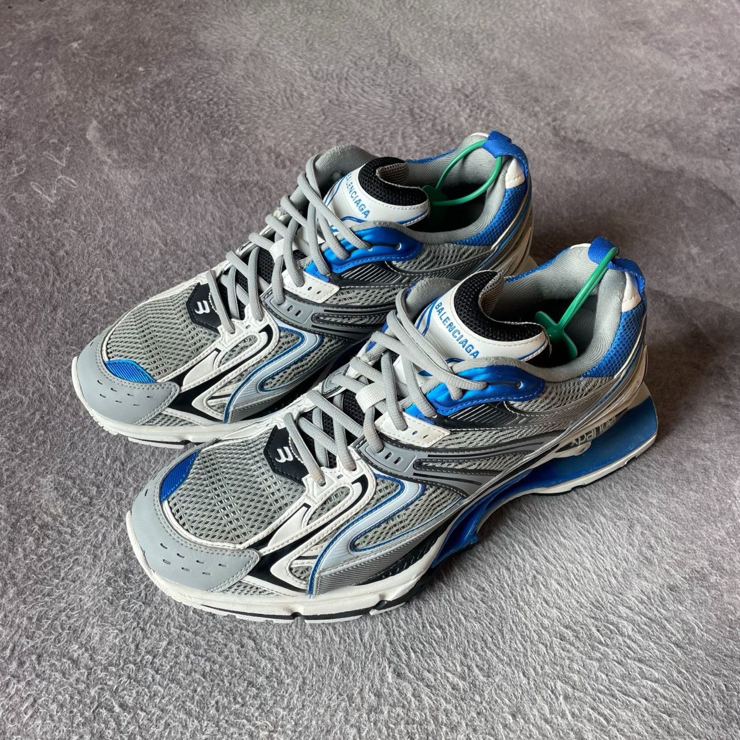 Balenciaga Balenciaga Blue Lowtop Sneakers 44 Men Size US 10.5 / EU 43-44 - 1 Thumbnail