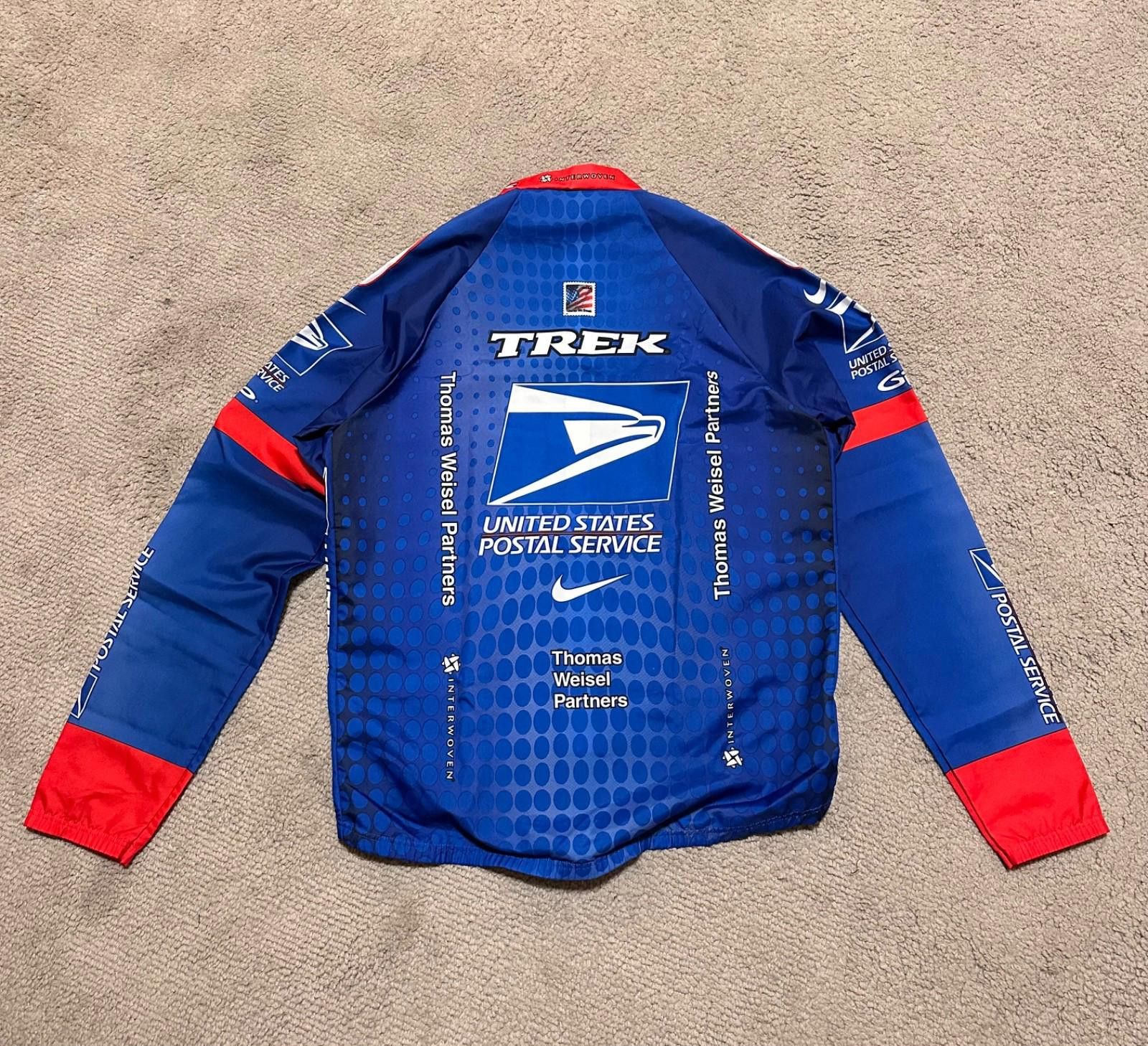 Nike NIKE Cycling Trek USPS Team Windshell 2003 Sz L Size US L / EU 52-54 / 3 - 8 Thumbnail