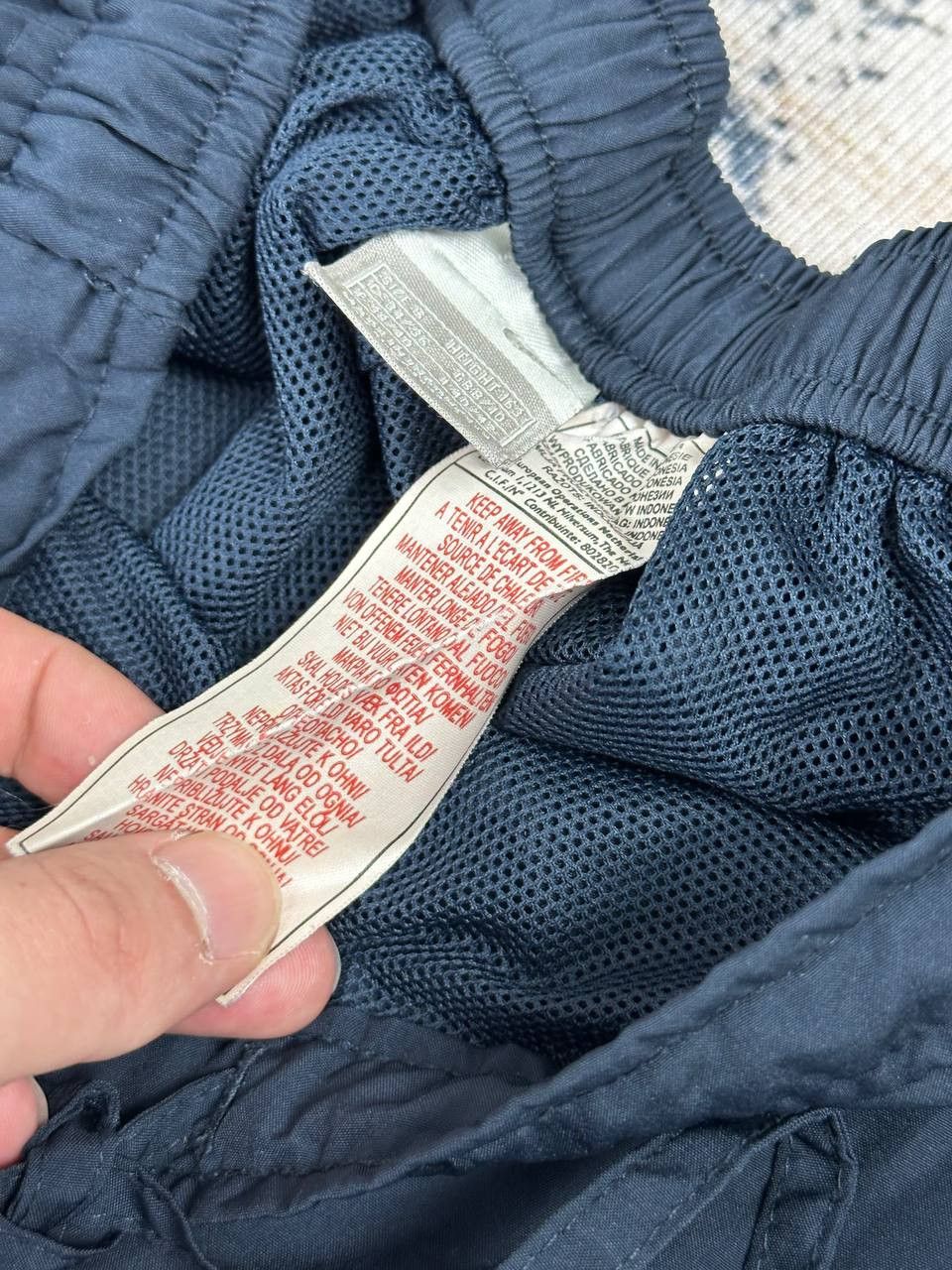 Nike × Vintage 00s Nike Vintage Nylon Drill Y2K Track Pants Size US 30 / EU 46 - 7 Thumbnail
