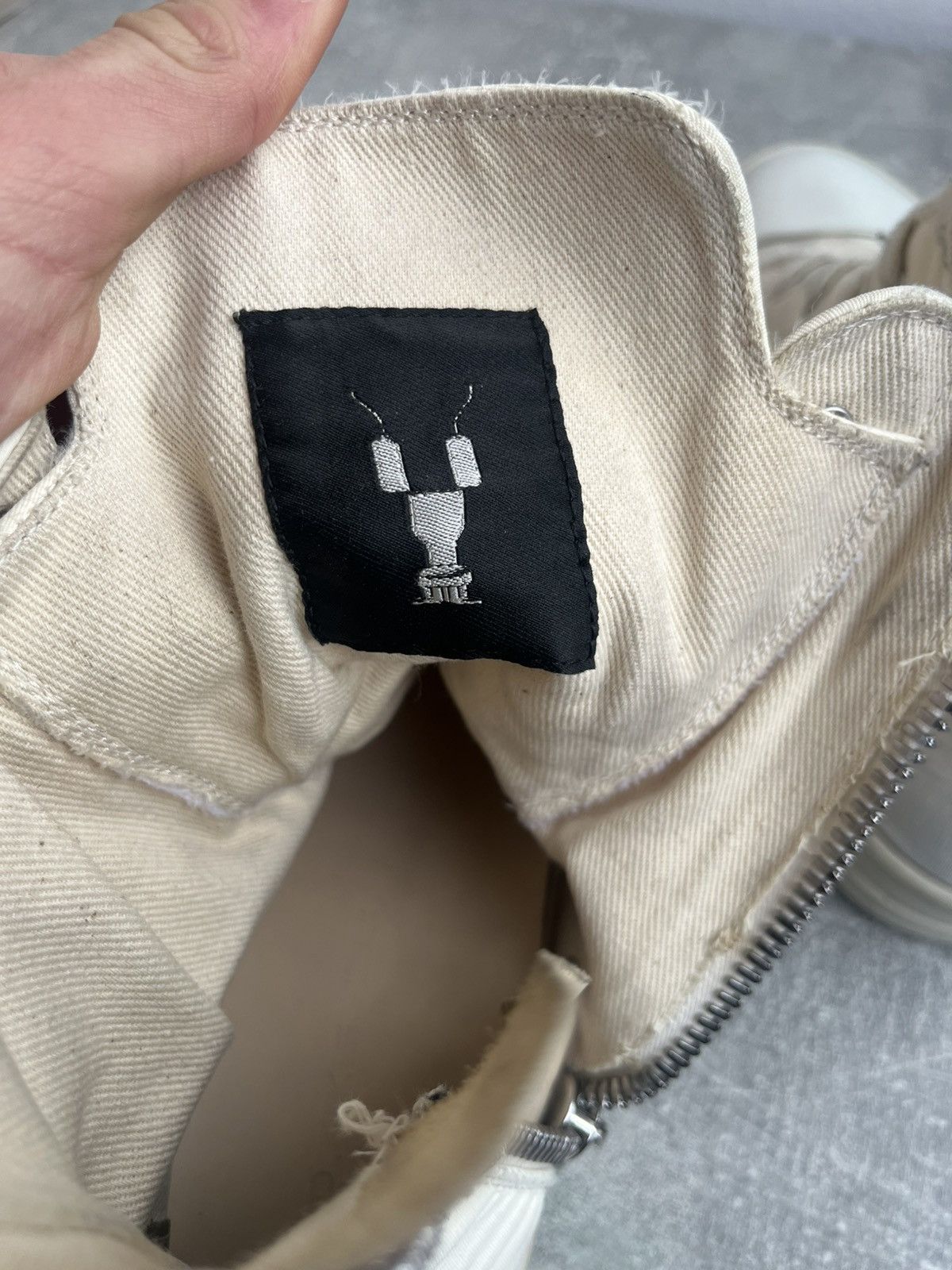 Rick Owens Rick owens ramones Size US 7 / EU 40 - 6 Thumbnail