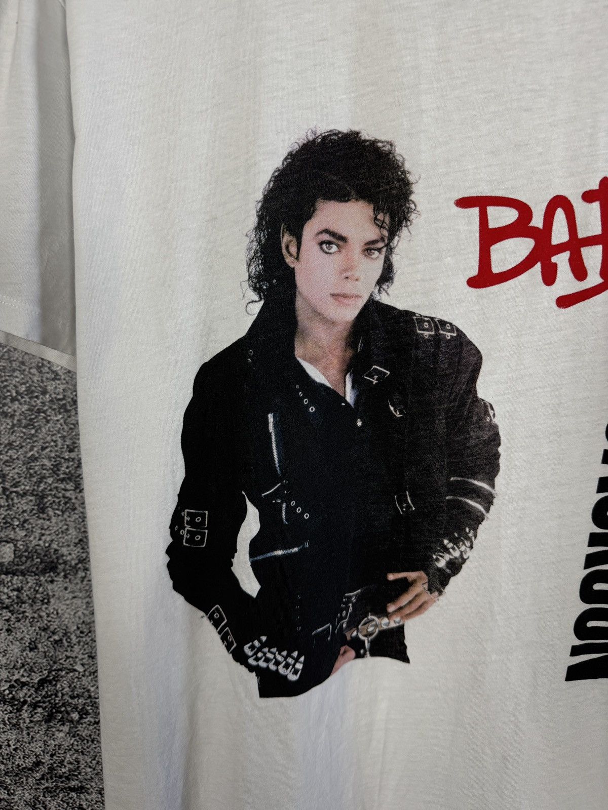 Band Tees × Michael Jackson × Vintage Men’s Michael Jackson Cult Band T-Shirt Big Logo Size XXL Size US XXL / EU 58 / 5 - 6 Thumbnail