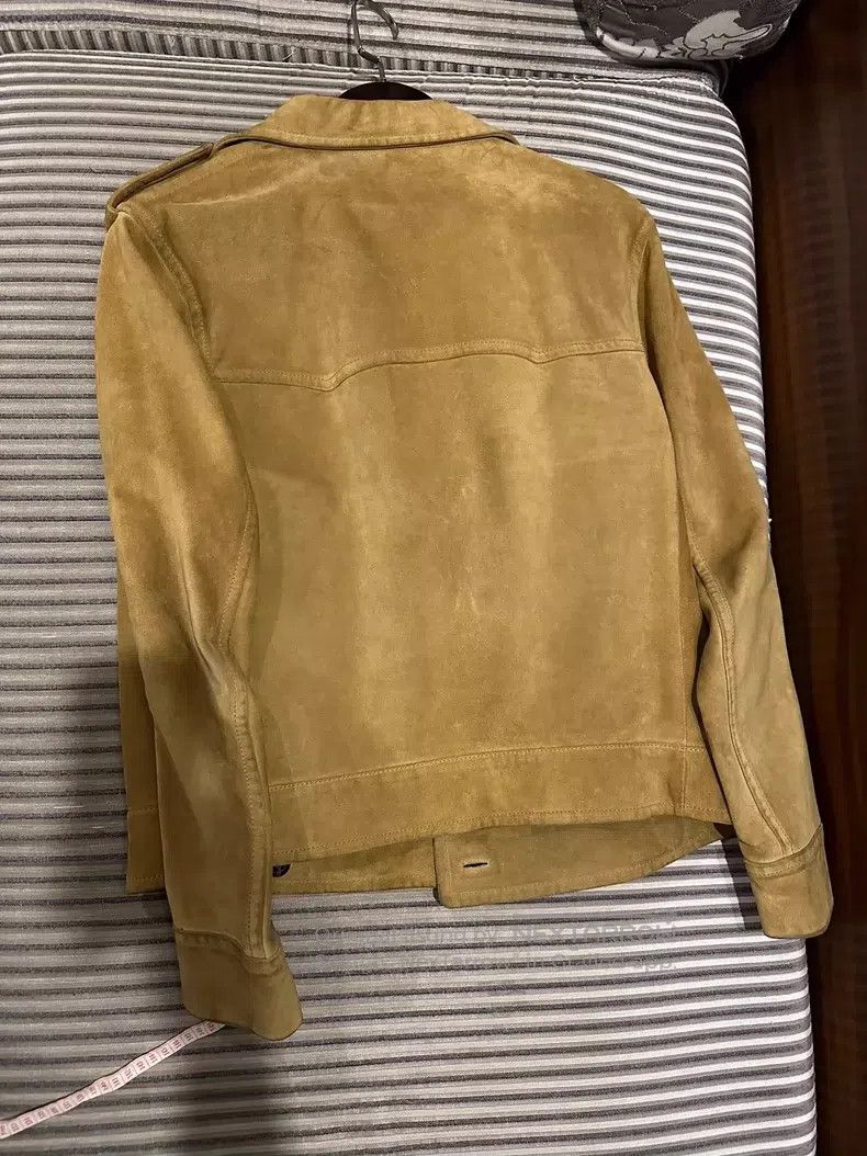 Saint Laurent Paris Saint Laurent Paris Distressed suede leather jacket Size US S / EU 44-46 / 1 - 2 Thumbnail