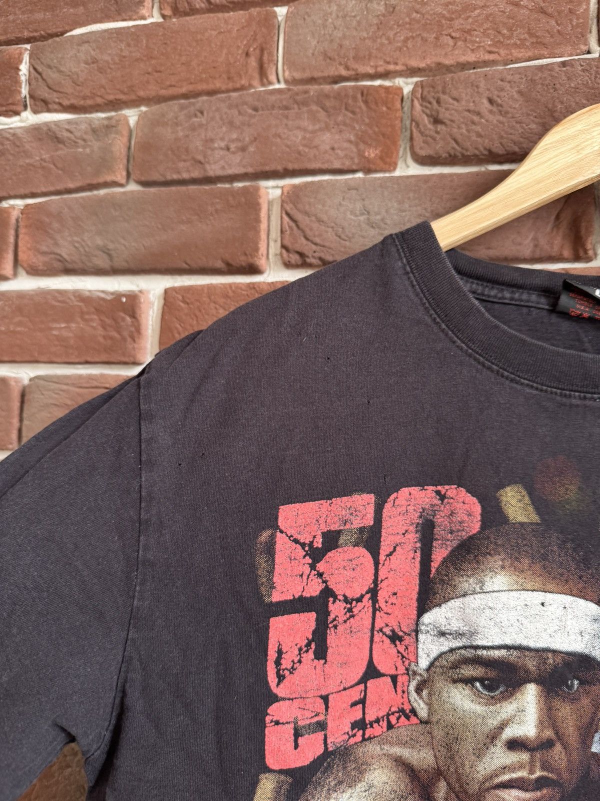 Rap Tees 00s Vintage G Unit 50 cent Rap Hip Hop Band Tshirt Rare Size US L / EU 52-54 / 3 - 7 Thumbnail