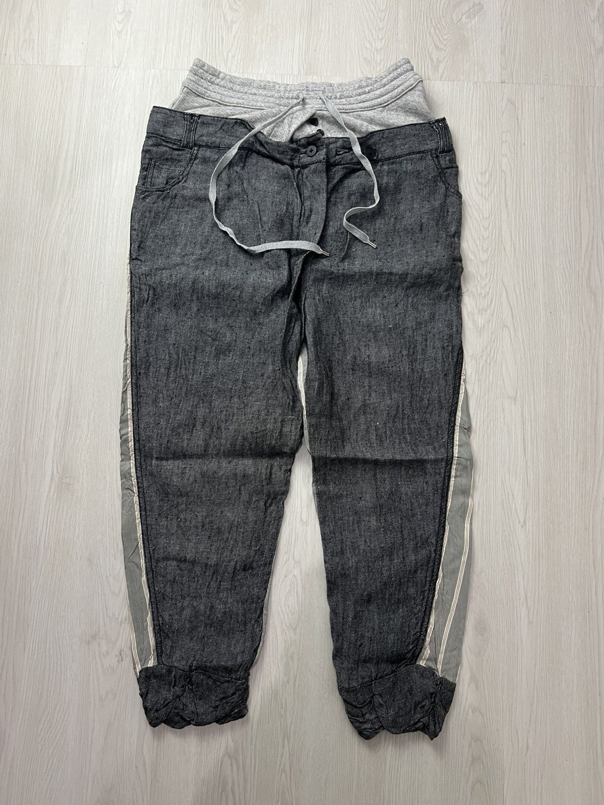 Alexander Wang Alexander Wang Double Waist Hybrid Pants Size US 29 - 1 Thumbnail