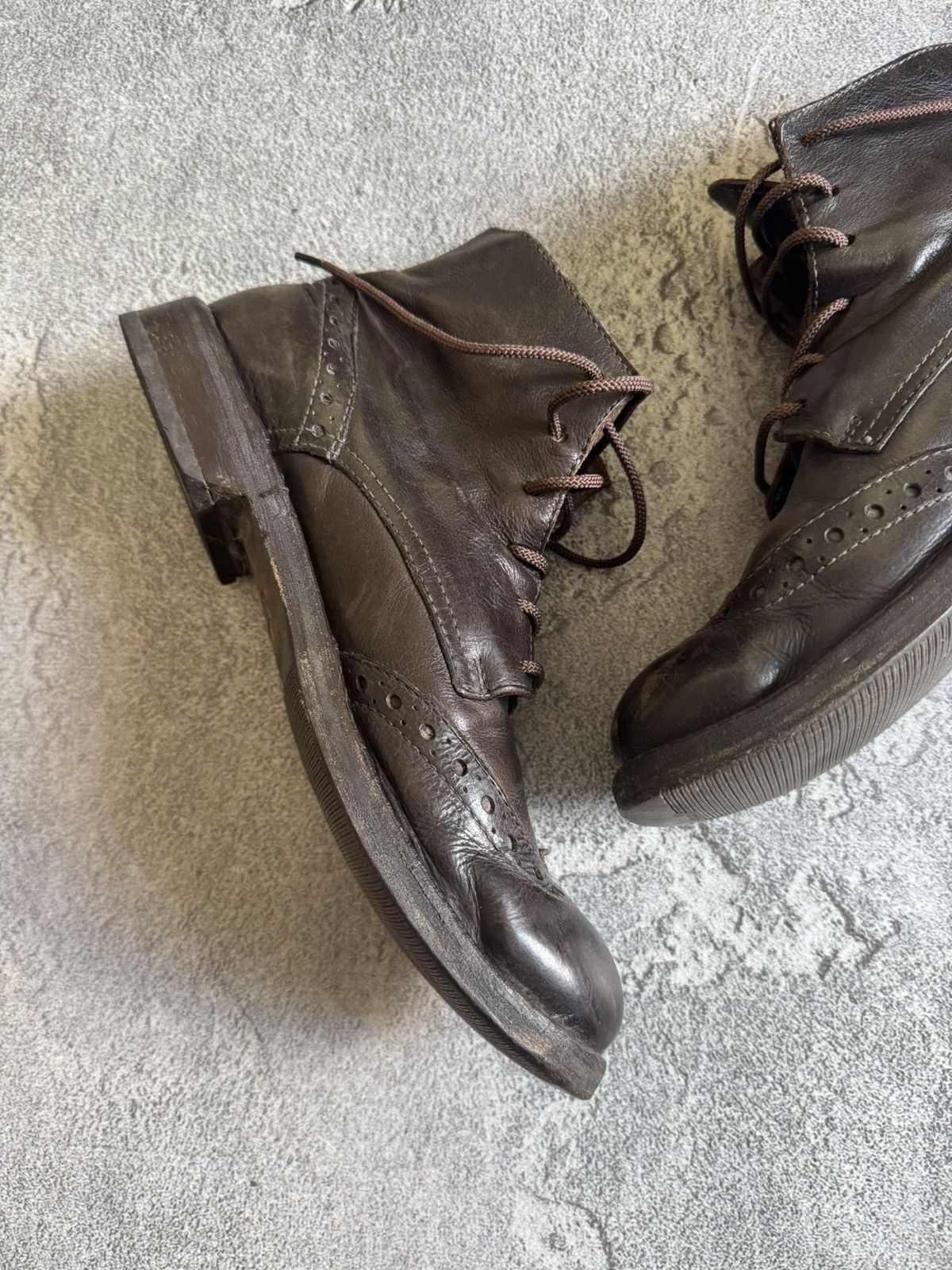 MoMA MOMA 42size brown leather high boots shoes vintage retro Size US 9 / EU 42 - 12 Thumbnail