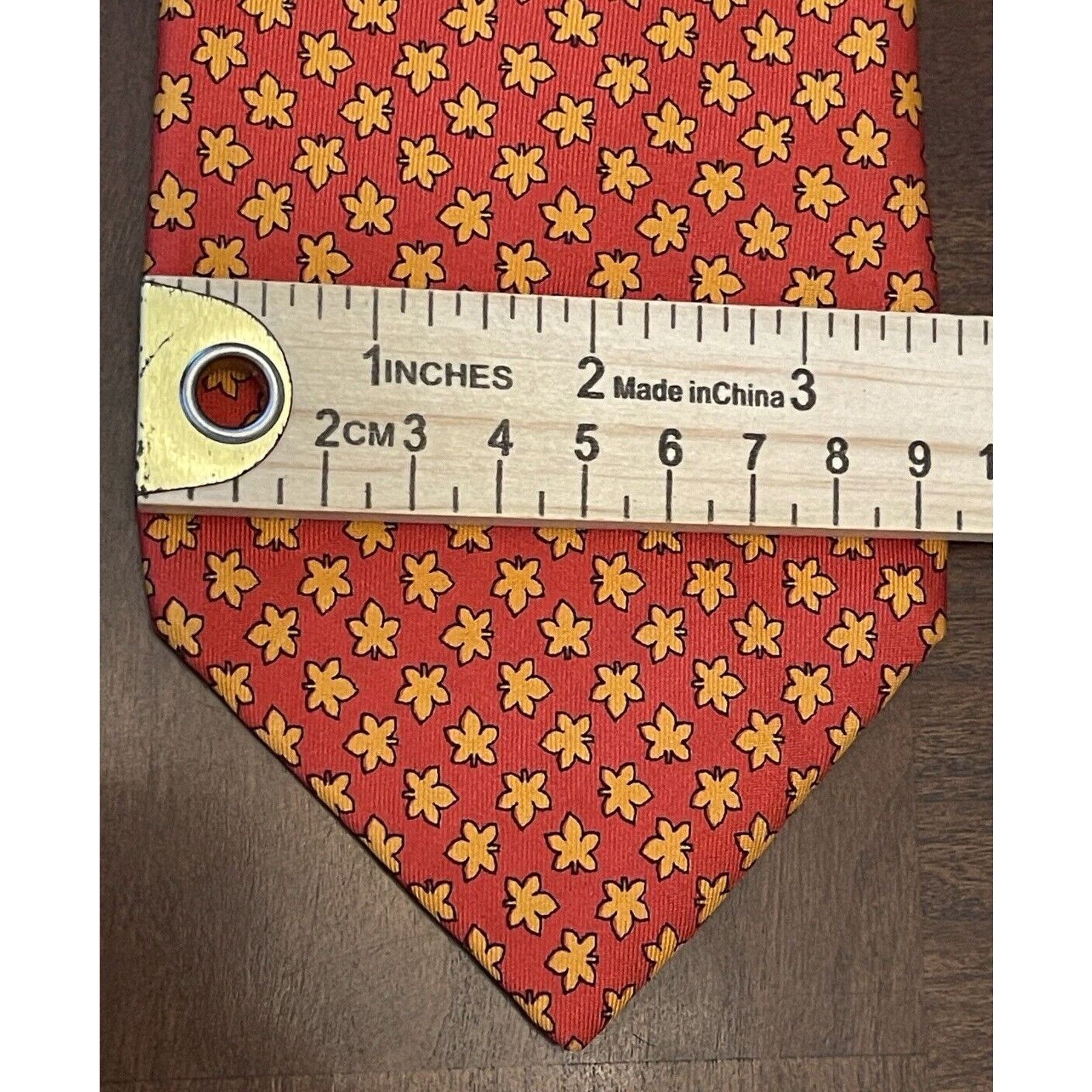 Pierre Cardin Pierre Cardin Paris 100% Silk Men’s Neck Tie Made In France Size ONE SIZE - 4 Thumbnail