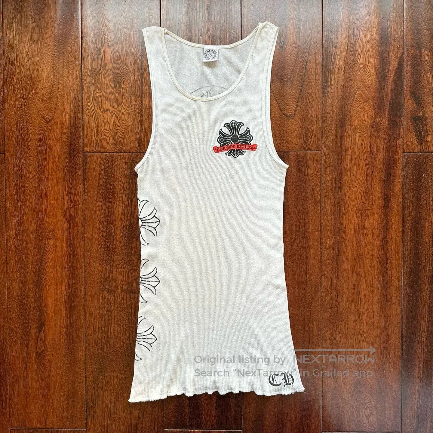 Vintage Vintage Chrome Hearts White Cross Vest. Size US L / EU 52-54 / 3 - 1 Thumbnail