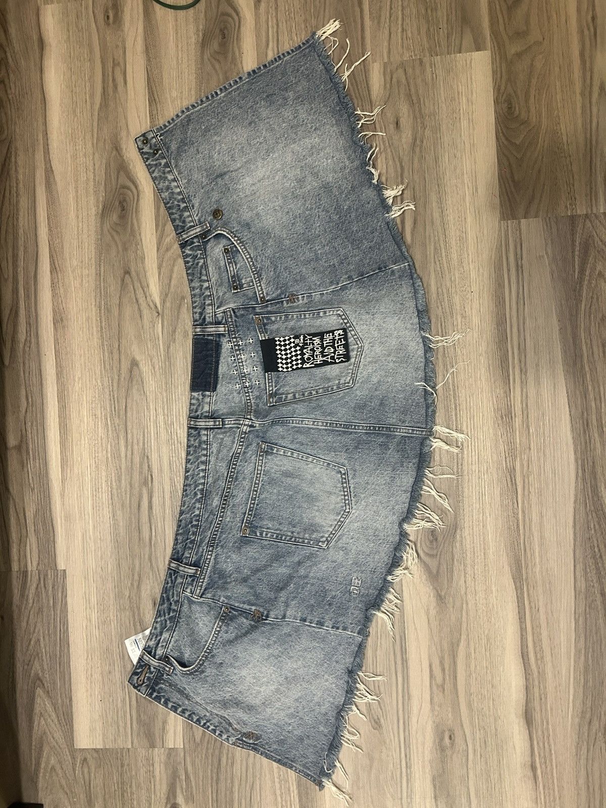 Ksubi Wrap asymmetrical denim skirt Size 26" / US 2 / IT 38 - 4 Thumbnail