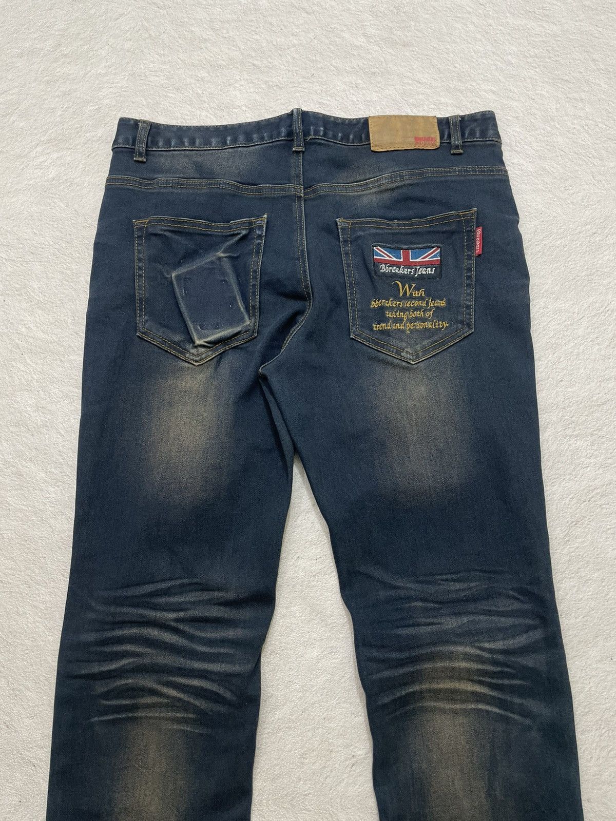 Number (N)ine 2000s Archival Hysteric Dark Indigo Denim Ifsix LGB slim fit Size US 32 / EU 48 - 8 Thumbnail