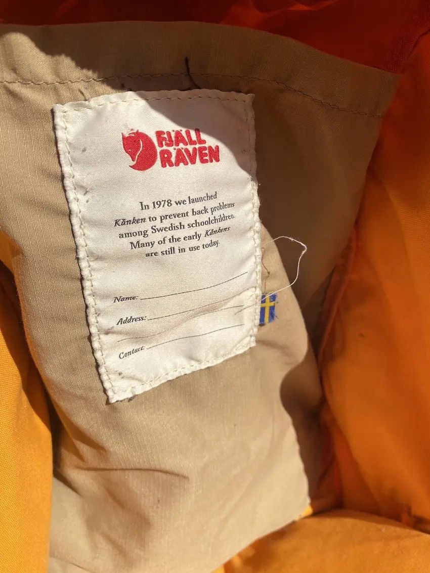 Fjallraven × Vintage Vintage Backpack Fjallraven Kanken No.2 Laptop 15 Acorn Size ONE SIZE - 11 Thumbnail
