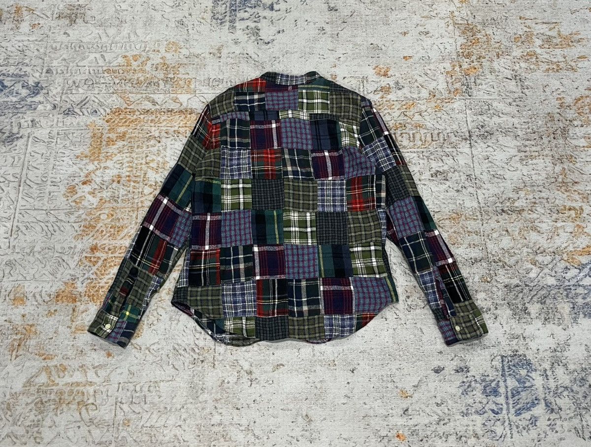 Beams Japan Ray by Beams Japan Patchwork Plaid Flannel Size US M / EU 48-50 / 2 - 2 Thumbnail