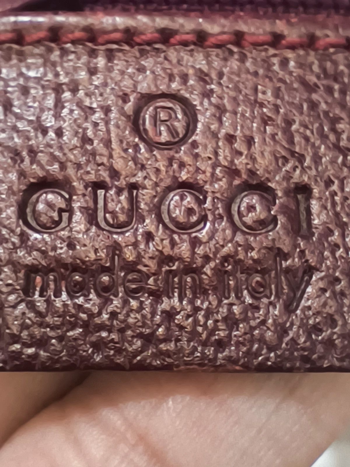 Gucci Gucci GG Canvas Handtasche Red Leinwand Shoulder Bag Size ONE SIZE - 14 Thumbnail