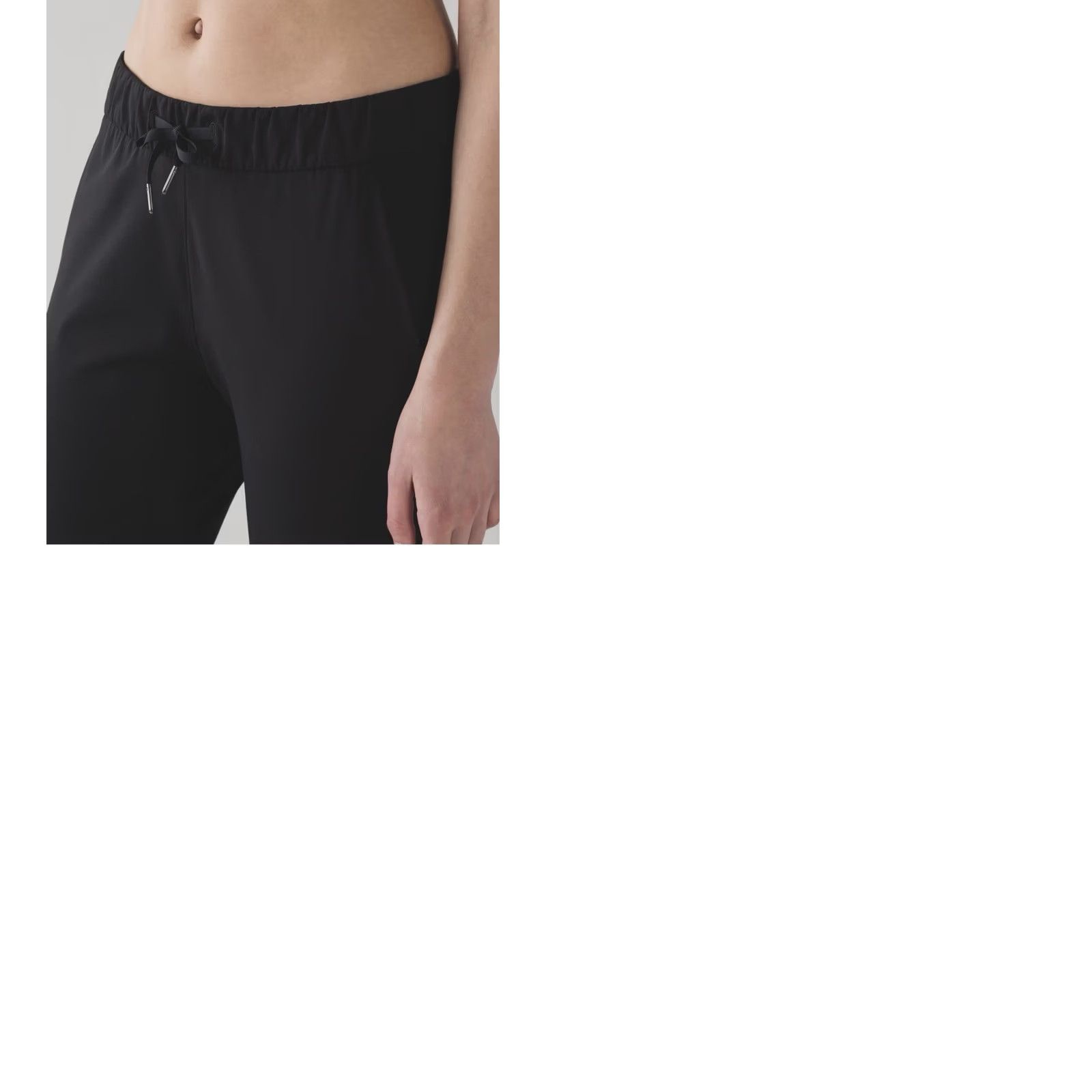 Lululemon Lululemon Jogger Pants Womens 8 Black High Rise Elastic Waist Pockets Athletic Size 30" / US 8 / IT 44 - 10 Thumbnail