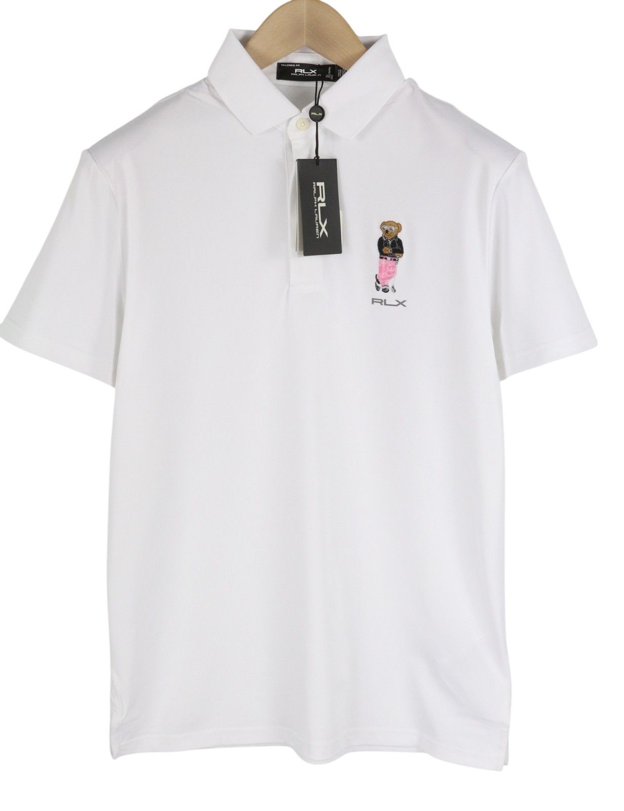 GOLF S White Wicking Bear Tee 84507