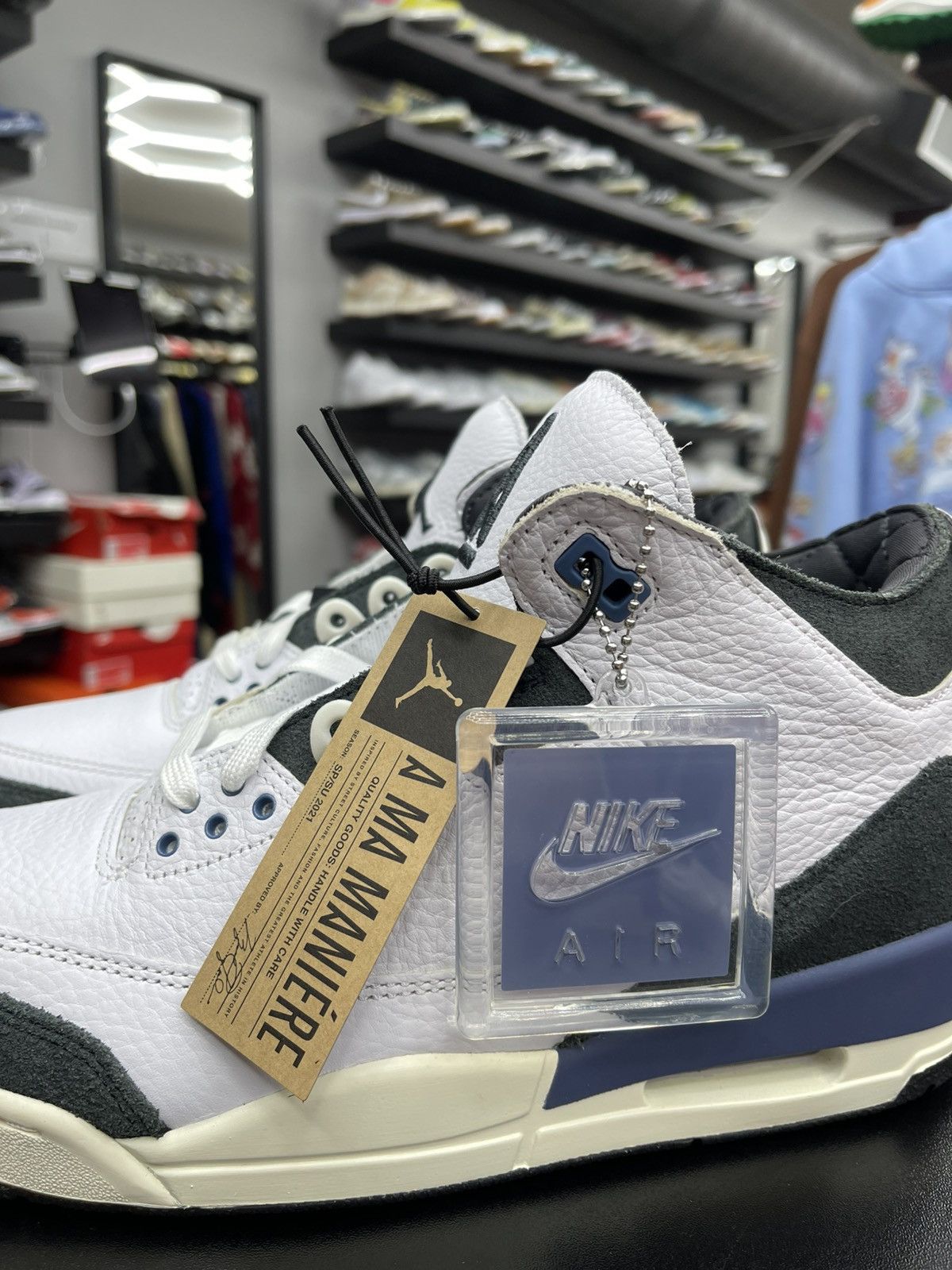 Jordan Brand Size 10.5 - Jordan 3 A Ma Maniere Diffused Blue Size US 10.5 / EU 43-44 - 2 Thumbnail