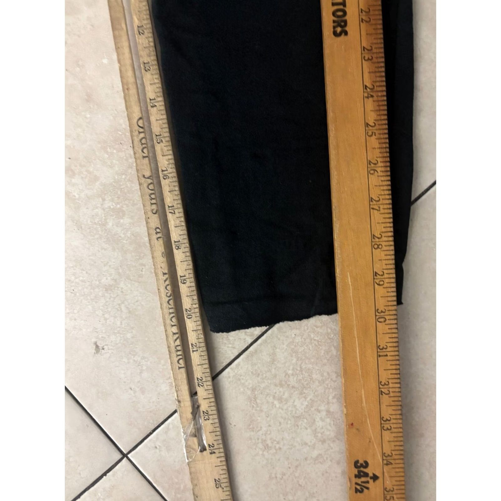 Victoria's Secret Victoria's Secret PINK Cuffed Love Sweatpants Women XS Black Pants 5986 Size 26" / US 2 / IT 38 - 7 Thumbnail