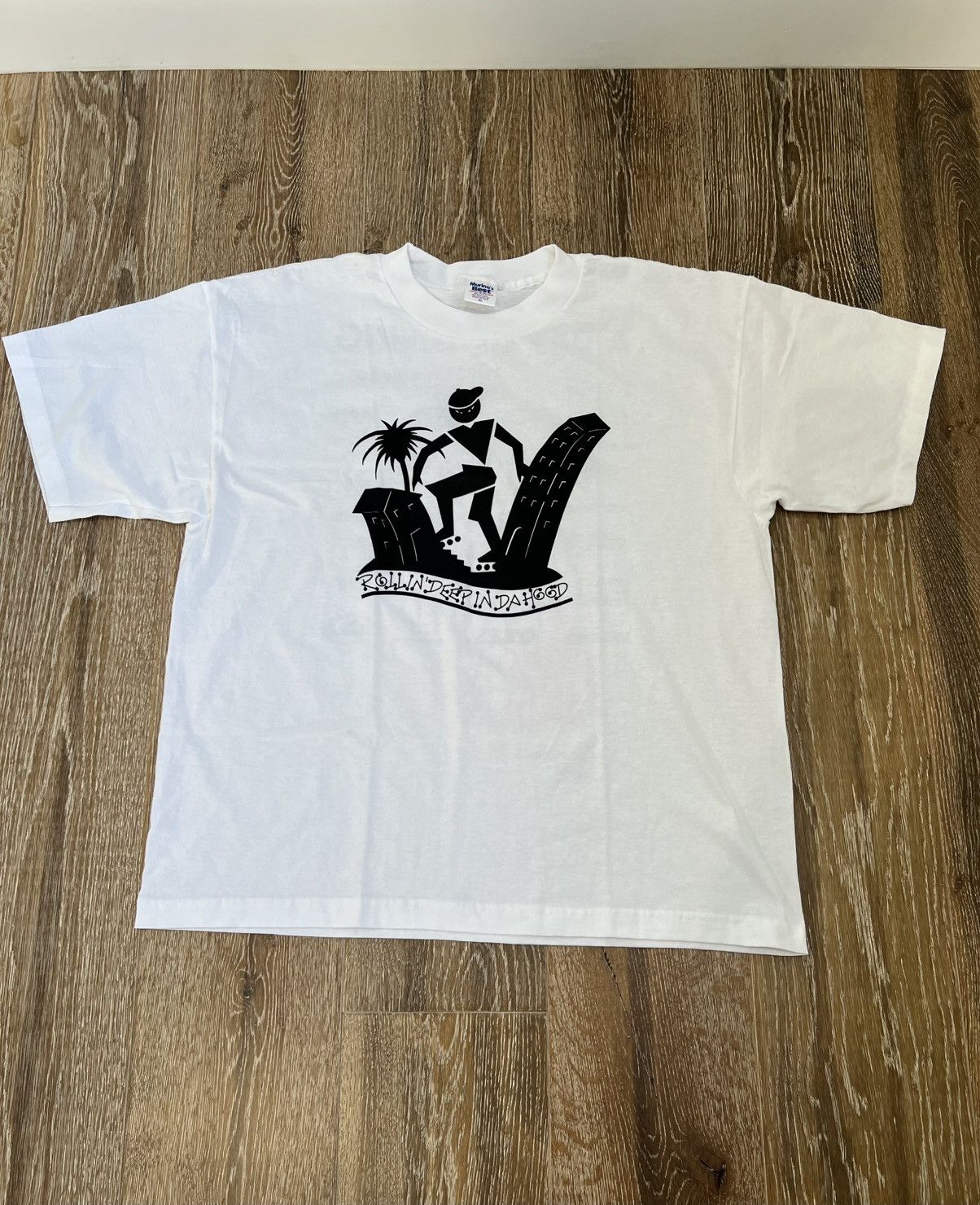 Vintage Vintage rollin deep in da hood tee Size US XL / EU 56 / 4 - 1 Thumbnail