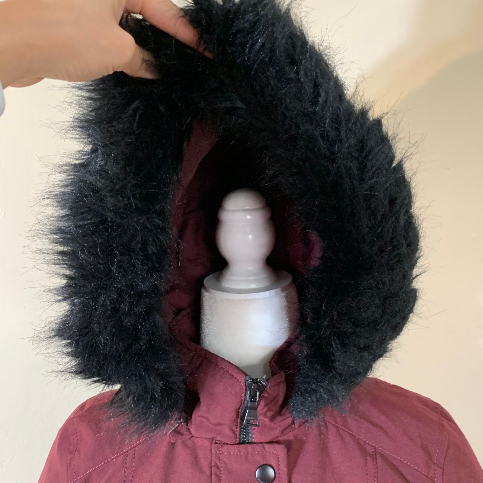 Express Express Red Down Puffy Jacket size XS Size US XS / EU 42 / 0 - 9 Thumbnail