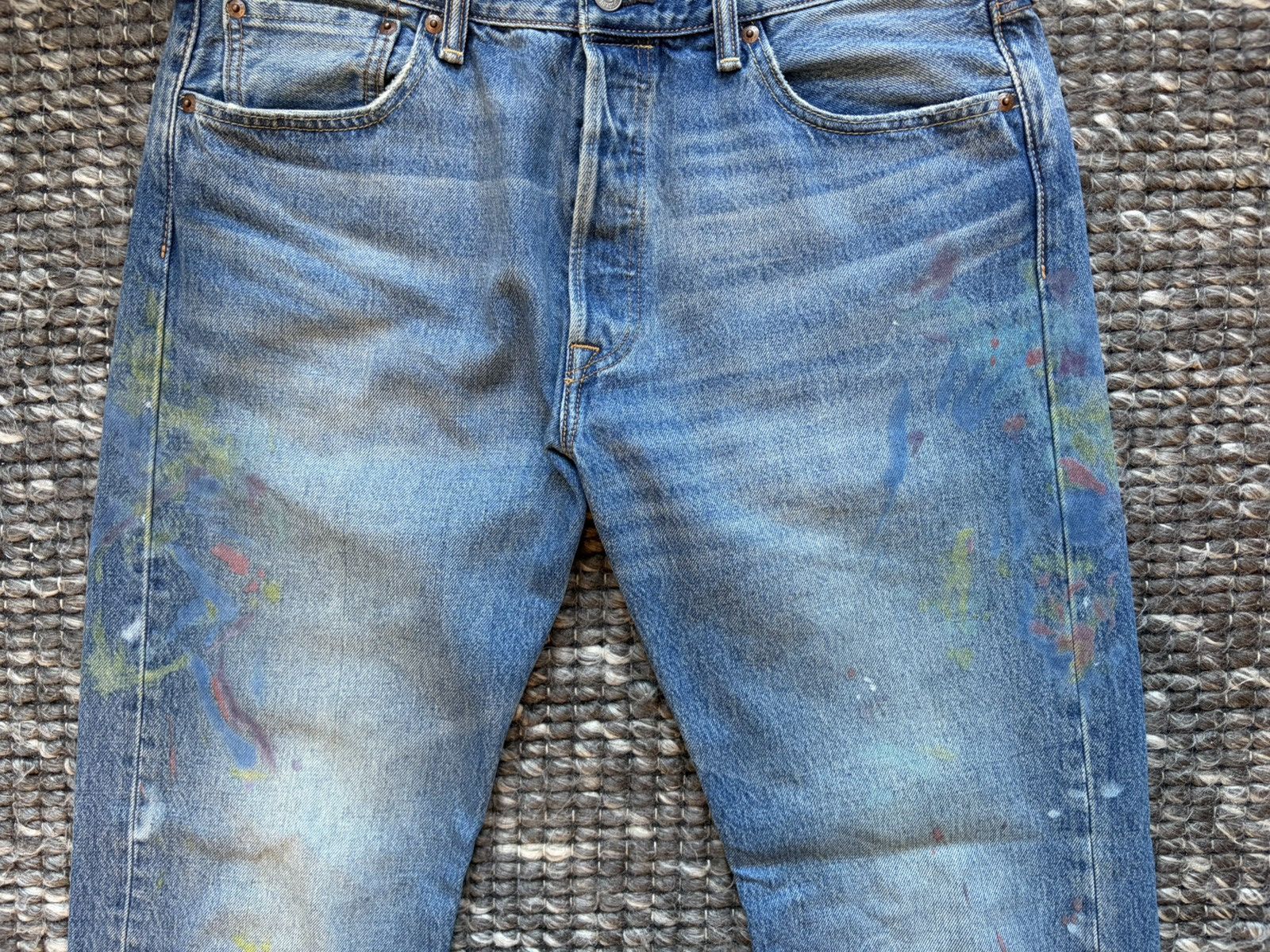 Levi's Levi’s 501 Paint Splatter Size US 34 / EU 50 - 6 Thumbnail