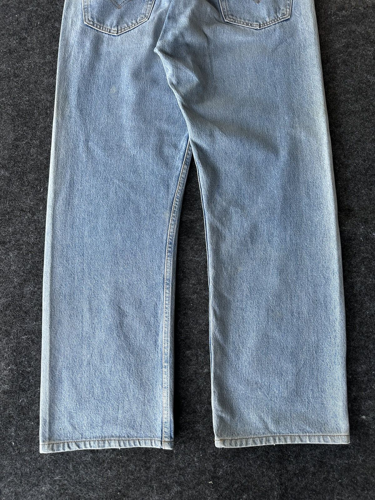 Levi's Levis 501 Made in Usa Vintage Denim 36x28.5 D538 Size US 35 - 6 Thumbnail
