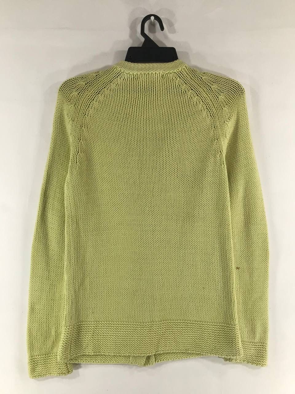 Burberry × Vintage Vintage Burberry Blue Lable Knit Cardigan Size M / US 6-8 / IT 42-44 - 2 Thumbnail