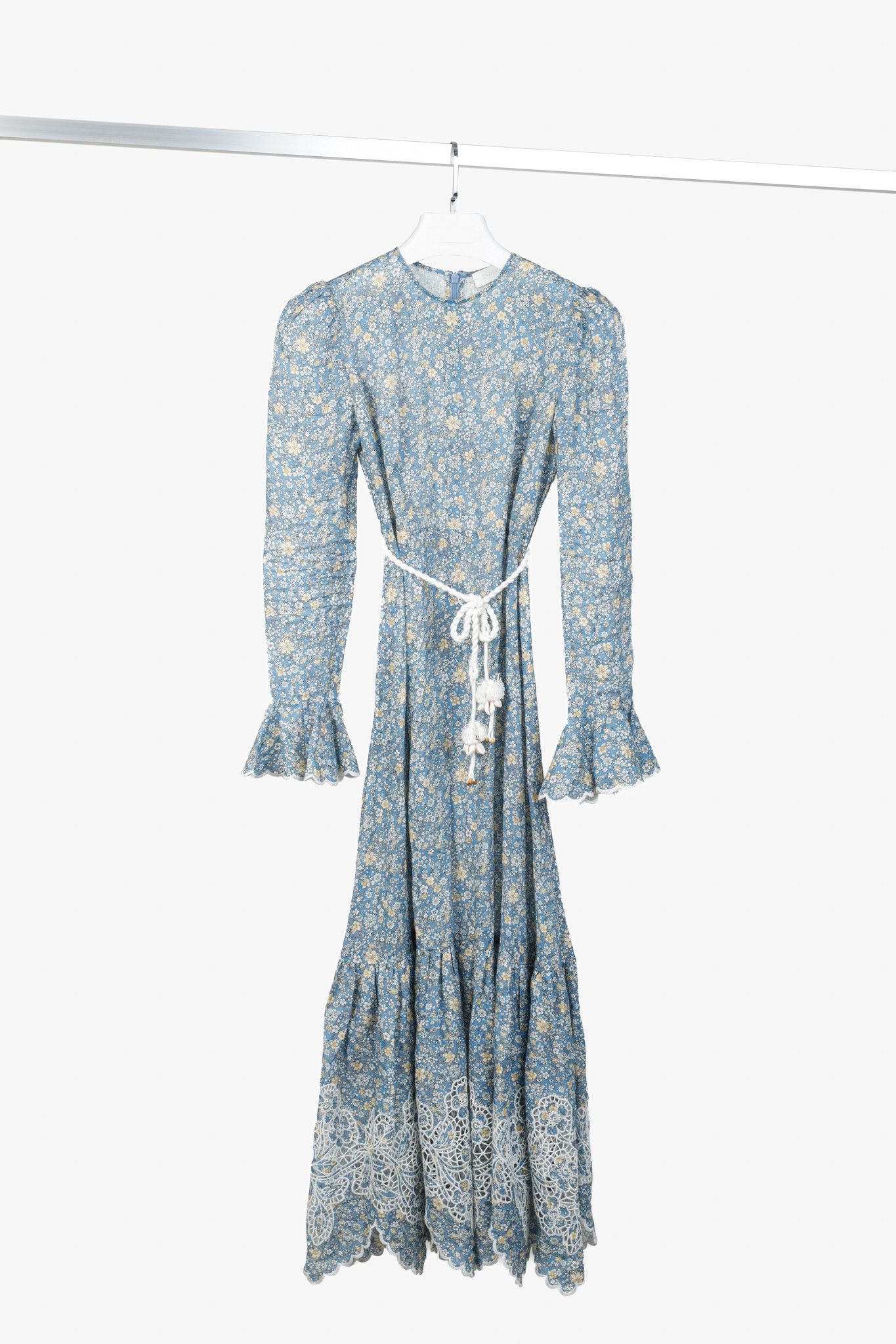 Zimmermann Zimmermann Carnaby Ditsy Broderie Anglaise Linen Maxi Dress |  Grailed