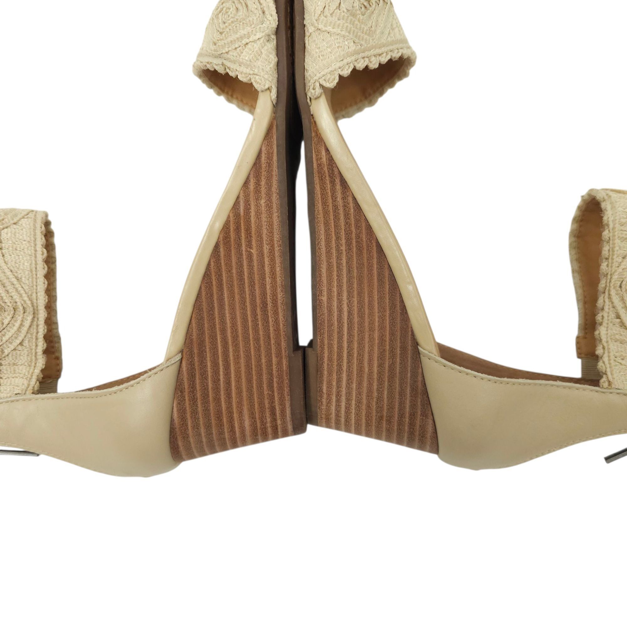 Lucky Brand Lucky Brand Joshelle Wedge Heel Sandal Women 8.5 M Ankle Str Size US 8.5 / IT 38.5 - 11 Thumbnail