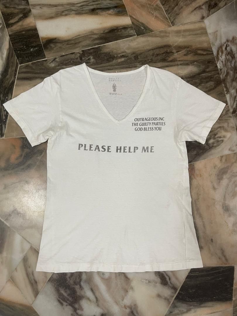 Wacko Maria Wacko Maria Guilty Parties Please Help Me T-shirt Size M / US 6-8 / IT 42-44 - 2 Thumbnail