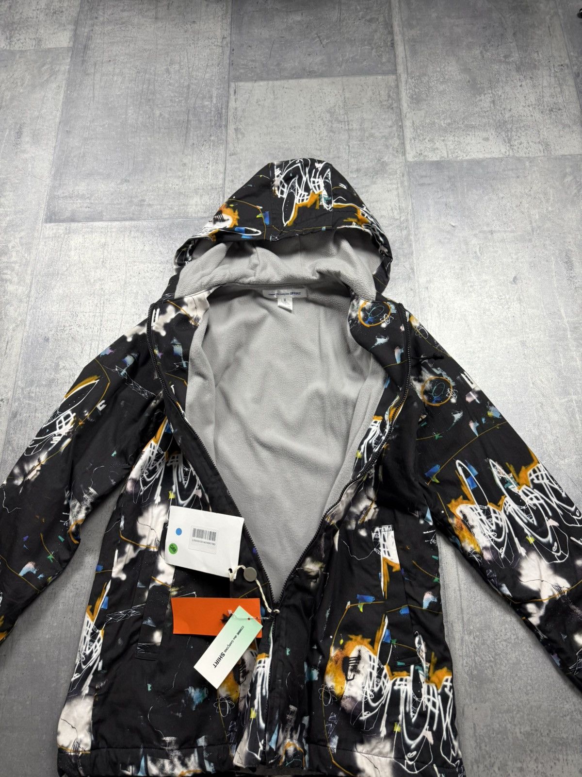 Comme des Garcons COMME des GARCONS × FUTURA Whole Pattern Art Jacket Size US M / EU 48-50 / 2 - 11 Thumbnail
