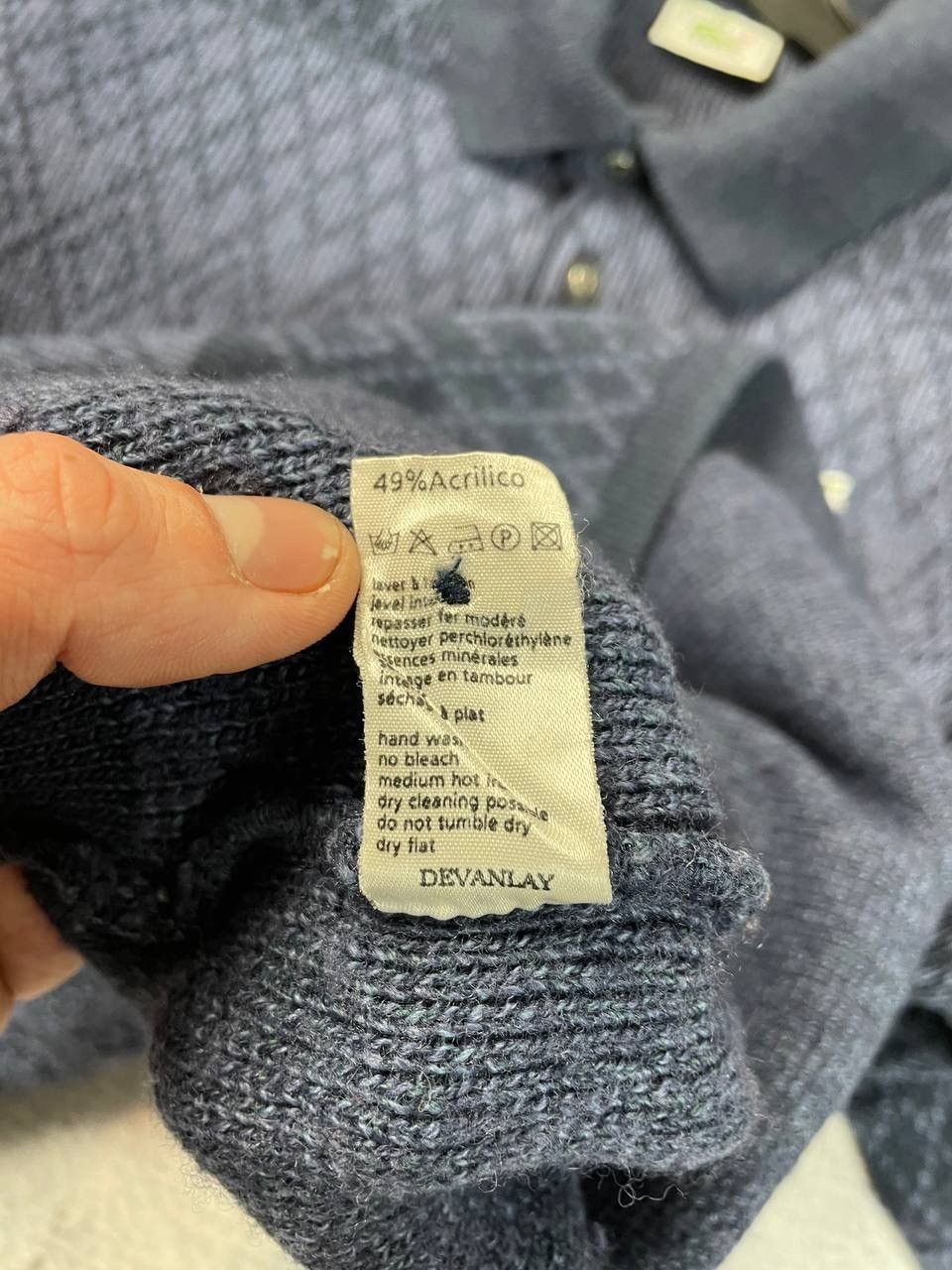 Lacoste × Vintage Vintage rare Lacoste knit Aztec sweater Size US M / EU 48-50 / 2 - 8 Thumbnail