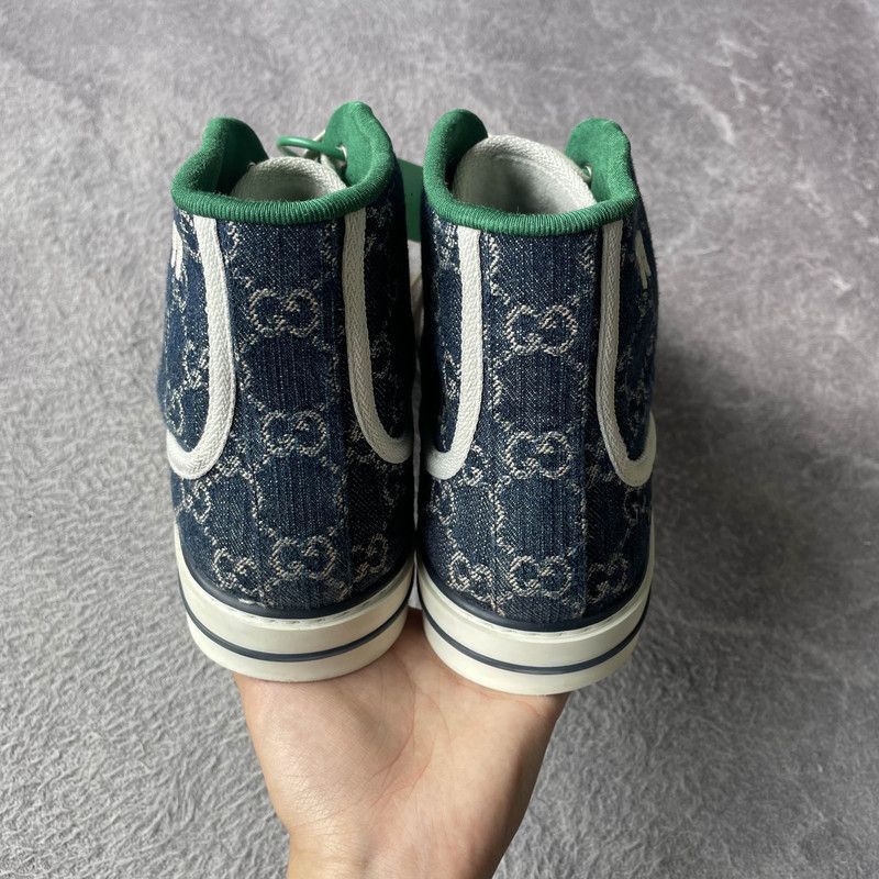Gucci Gucci Tennis 1977 High-Top Fashion Sneakers - Size US 10.5 / EU 43-44 - 3 Thumbnail