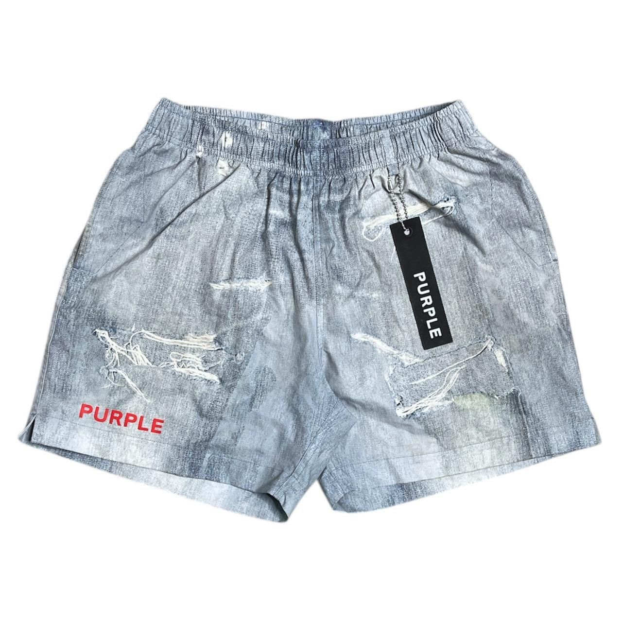 Purple Brand purple brand all rounder water print shorts Size US 32 / EU 48 - 1 Thumbnail