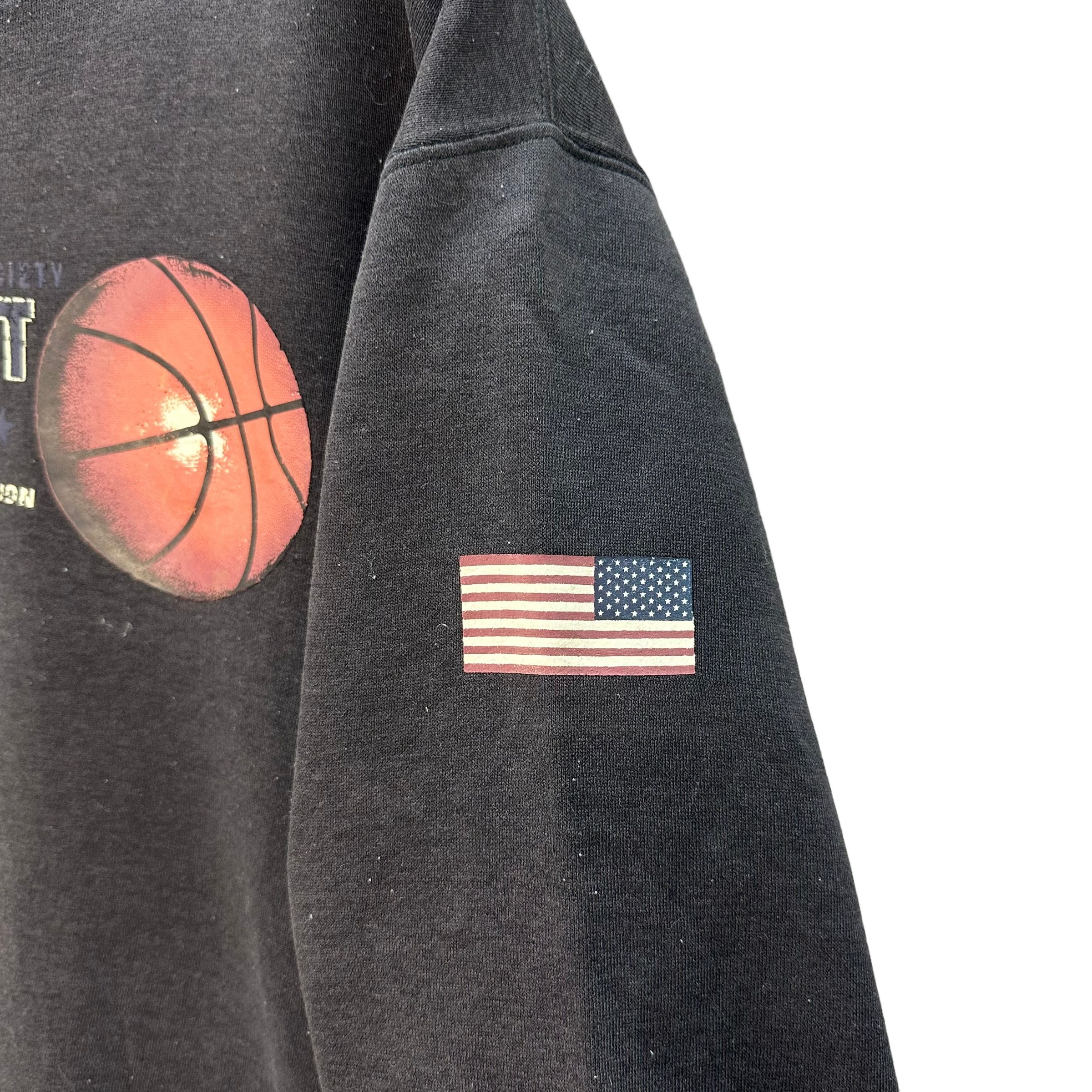 Vintage UAS HARDCOURT LEGENDS BASKETBALL SWEATSHIRT #8795-027 Size US XL / EU 56 / 4 - 6 Thumbnail