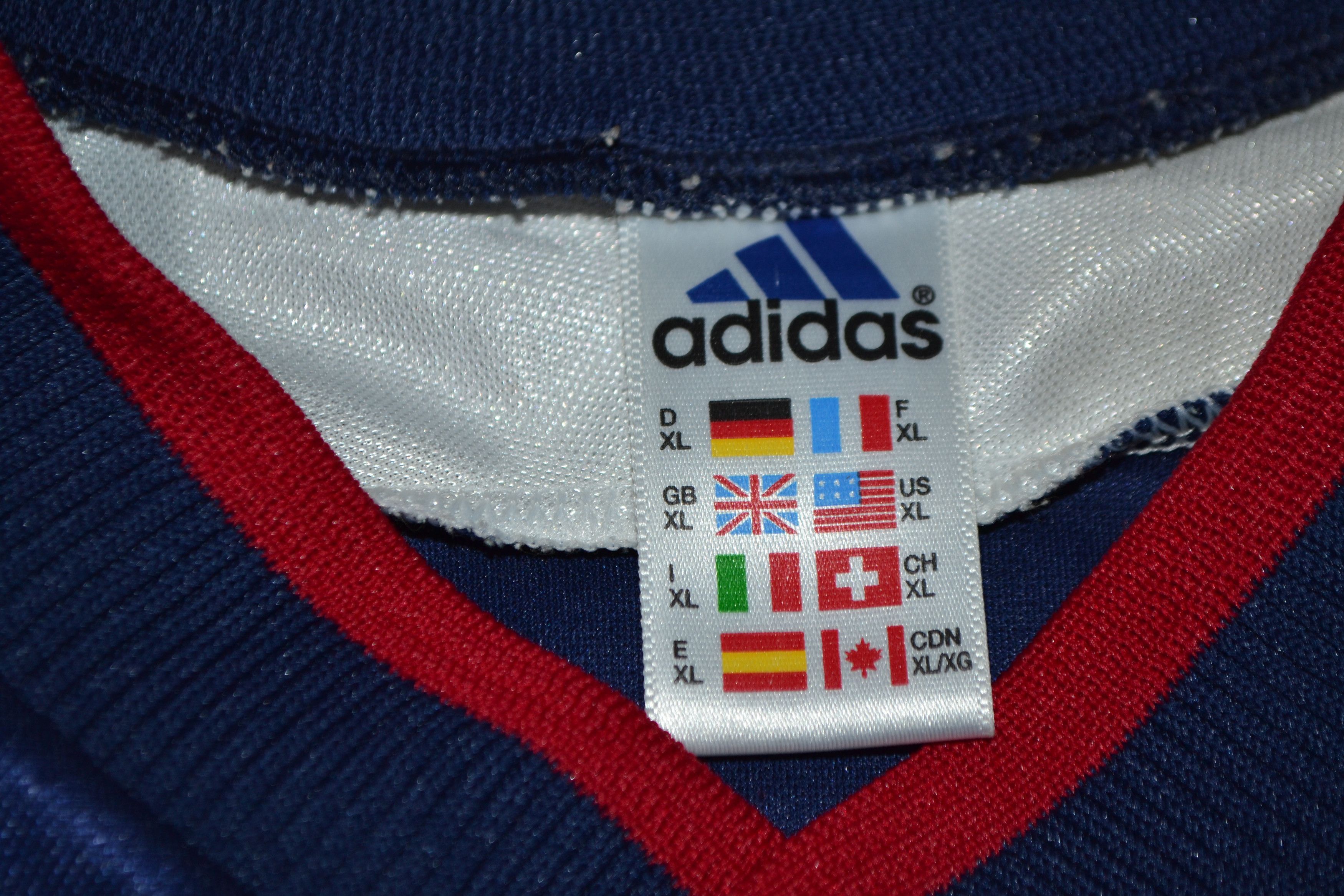 Adidas Vintage Bayern Munich 90s Training Football Shirt Jersey Size US XL / EU 56 / 4 - 3 Thumbnail