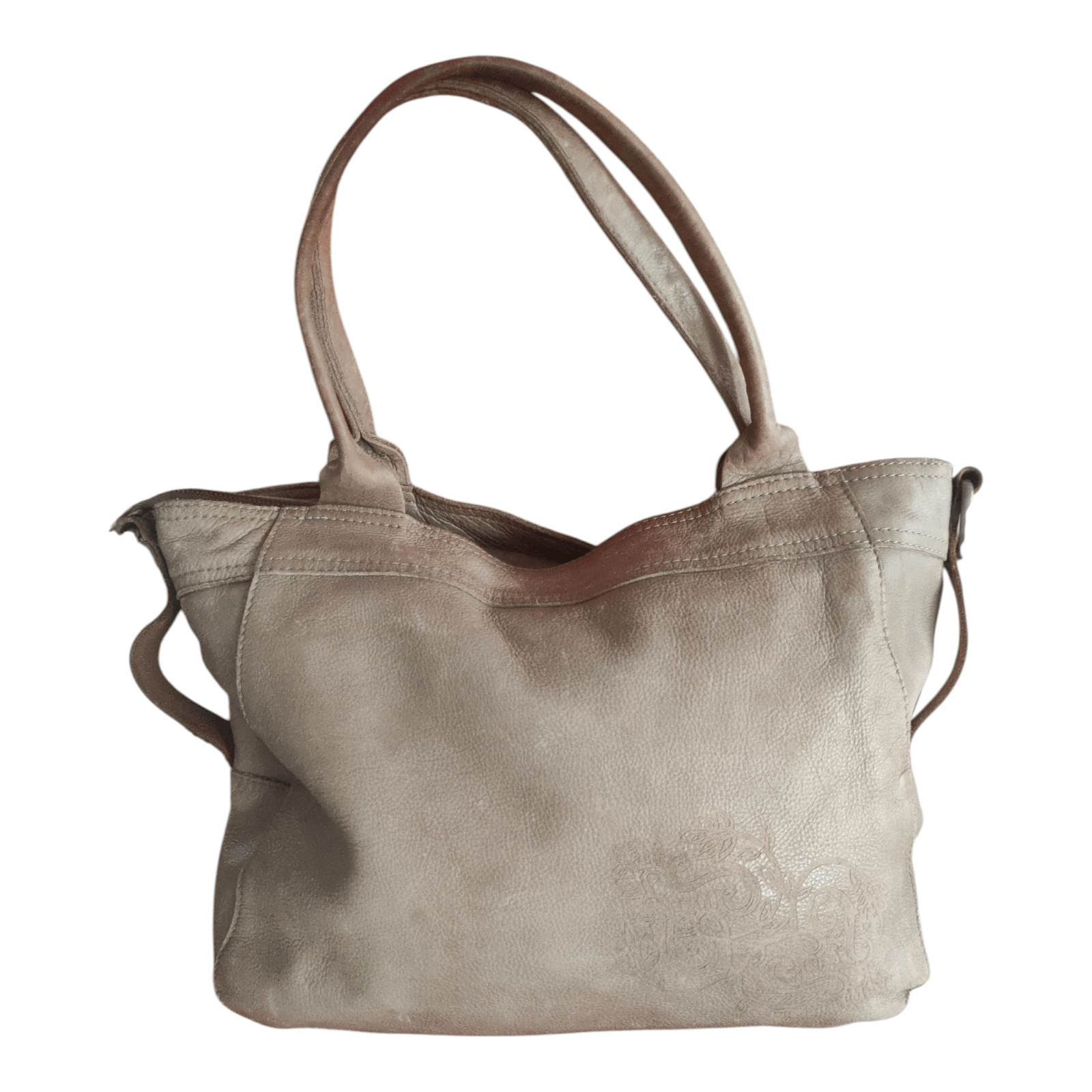 Genuine Leather Noosa Amsterdam Cow Leather Classic Shopper Handbag Size ONE SIZE - 2 Thumbnail