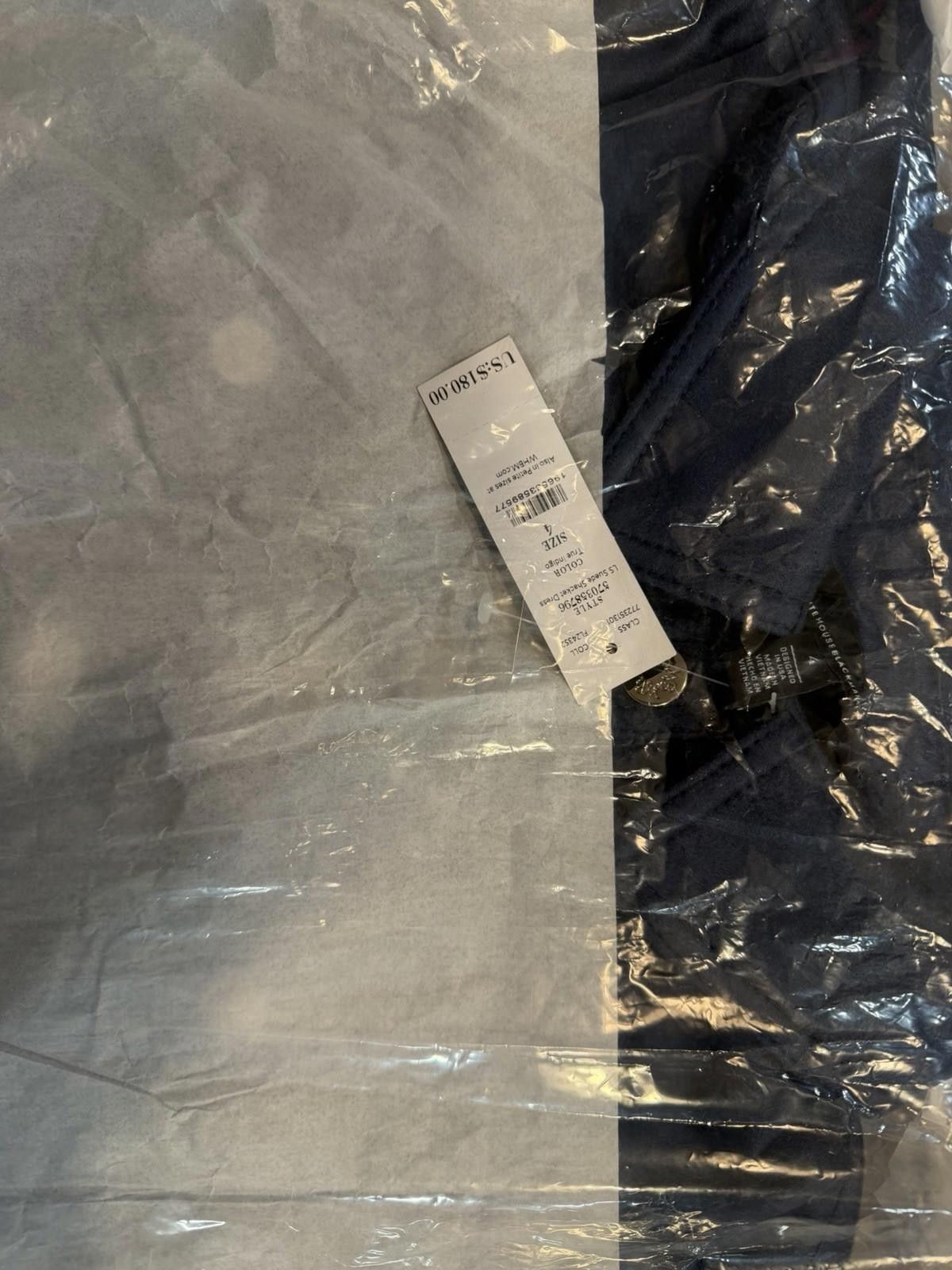 Other WHBM Long Sleeve Fx Suede Shacket Dress Blue Size 4 Sold Out Size S / US 4 / IT 40 - 3 Thumbnail