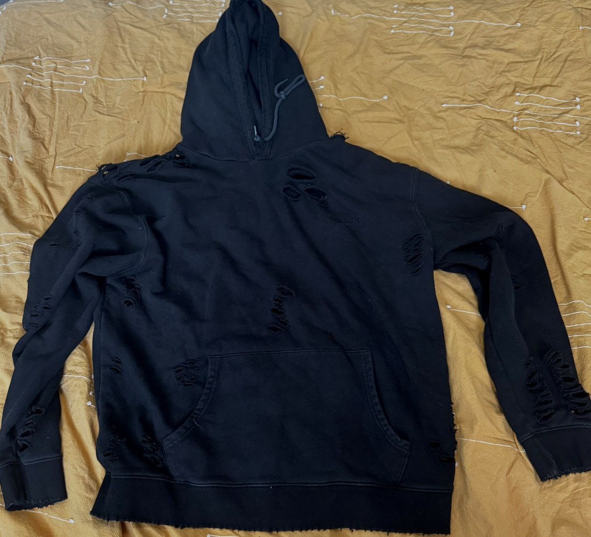 Other LESUGIATELIER Distressed Hoodie Size XS / US 0-2 / IT 36-38 - 1 Thumbnail
