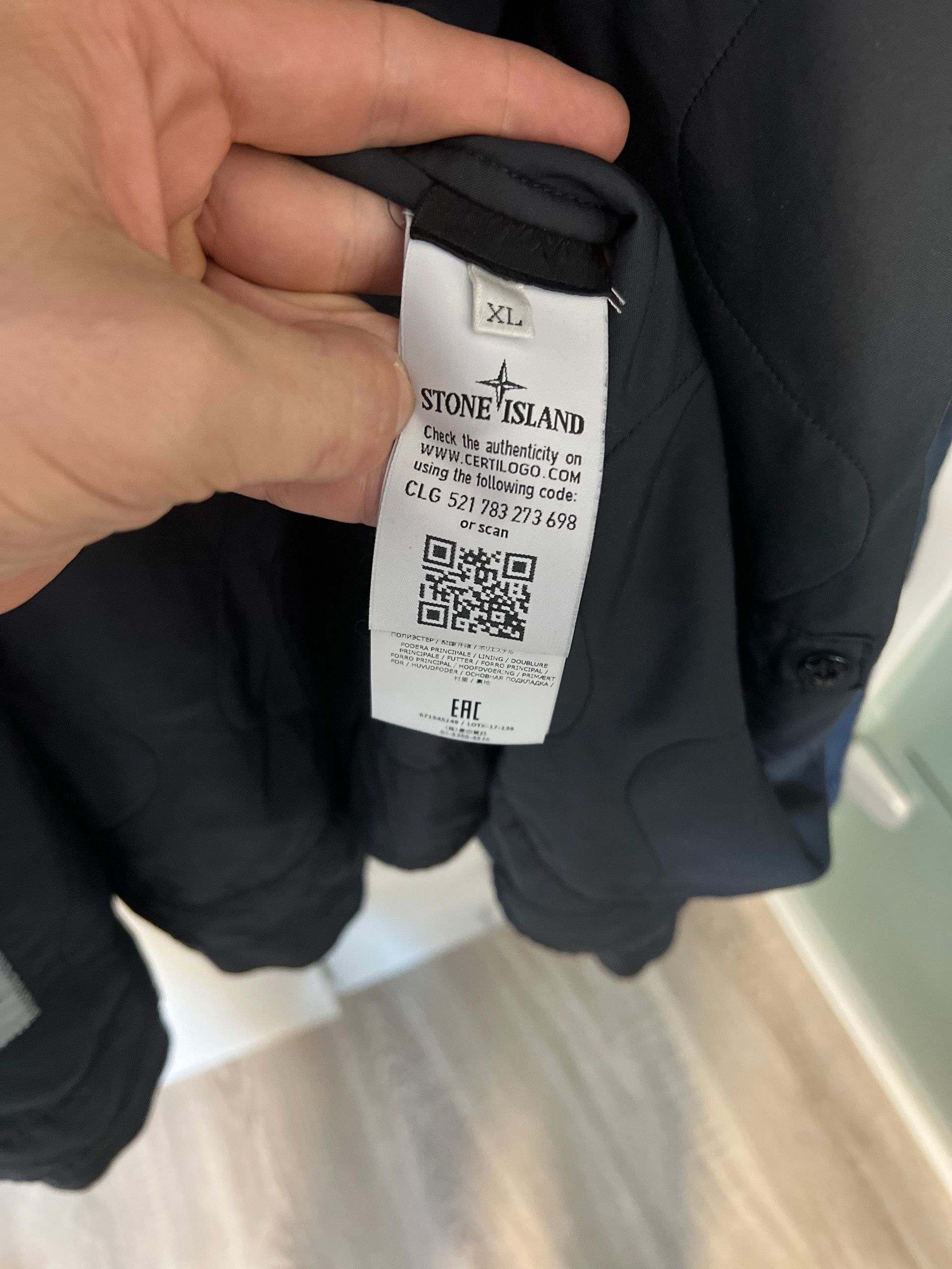 Stone Island Stone Island David TC Coat Navy Blue size XL Size US XL / EU 56 / 4 - 18 Thumbnail