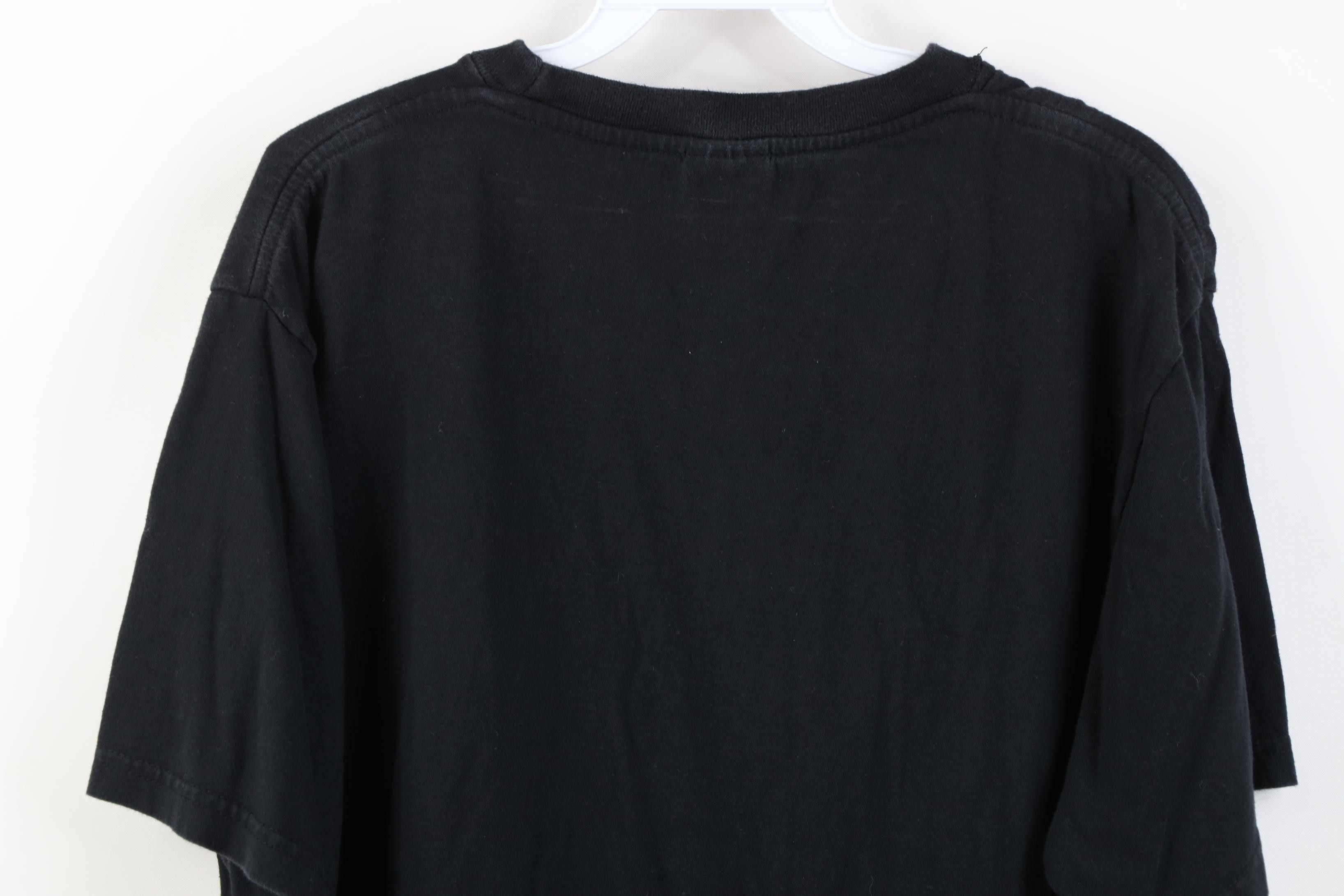Vintage Vintage 90s Streetwear Nassau Bahamas Dolphin T-Shirt Black Size M / US 6-8 / IT 42-44 - 11 Thumbnail