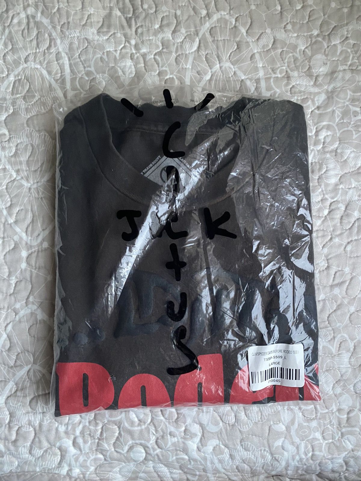 Sp5der × Travis Scott Cactus Jack x Sp5der DBR Shirt Size US L / EU 52-54 / 3 - 4 Thumbnail