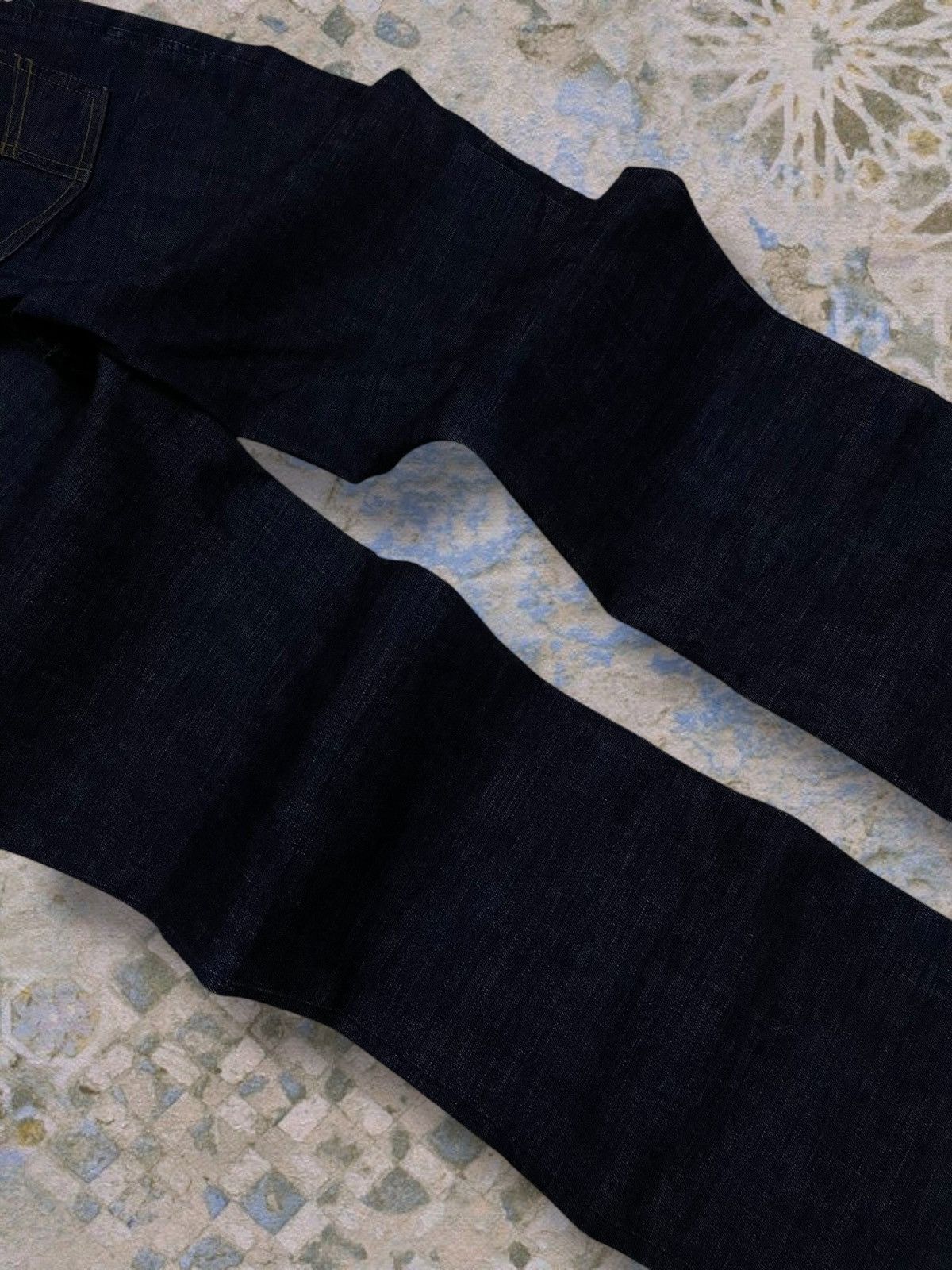 Yves Saint Laurent Vintage Authentic Designer Yves Saint Laurent Flared Denim Size US 27 - 13 Thumbnail