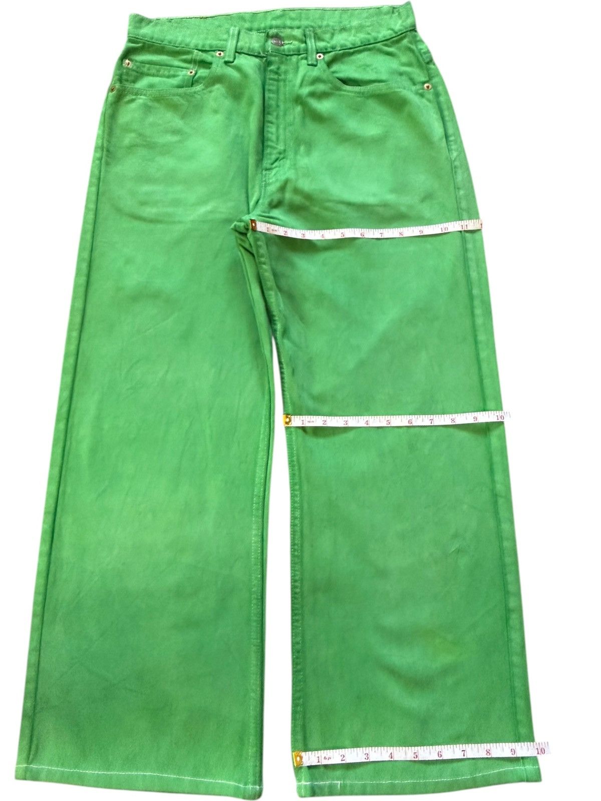 Levi's Vintage 90s Levis 531 Green Wash Baggy Jeans Size US 31 - 8 Thumbnail